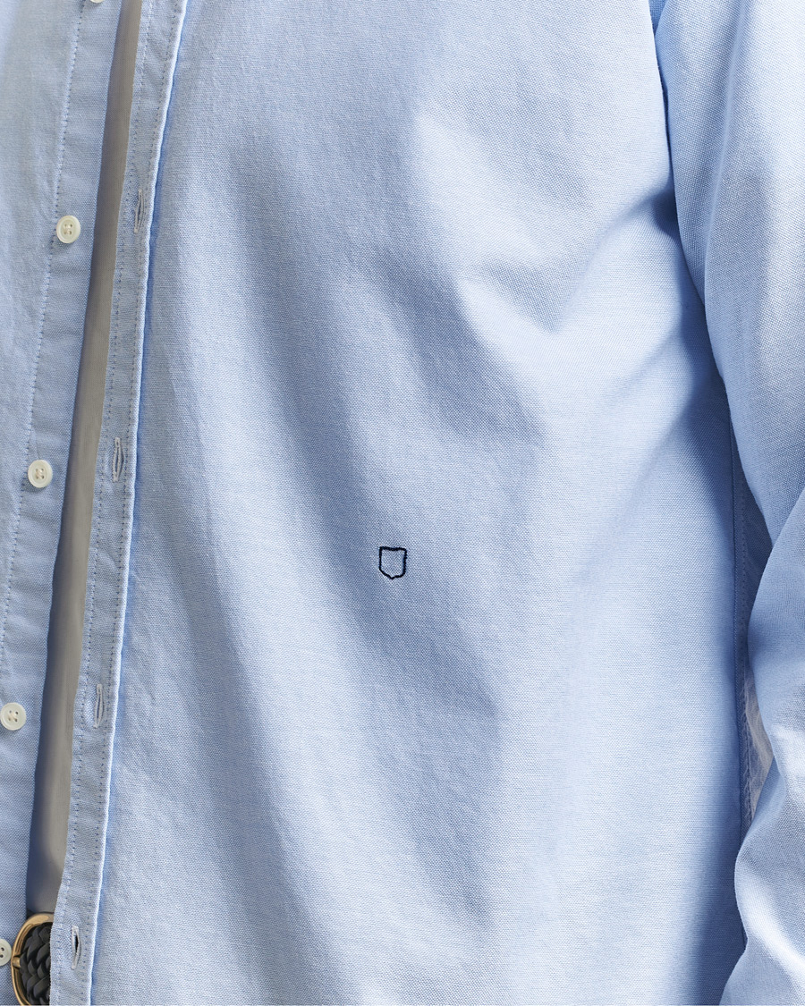Herre | Skjorter | Massimo Alba | Genova Oxford Shirt Sky Blue