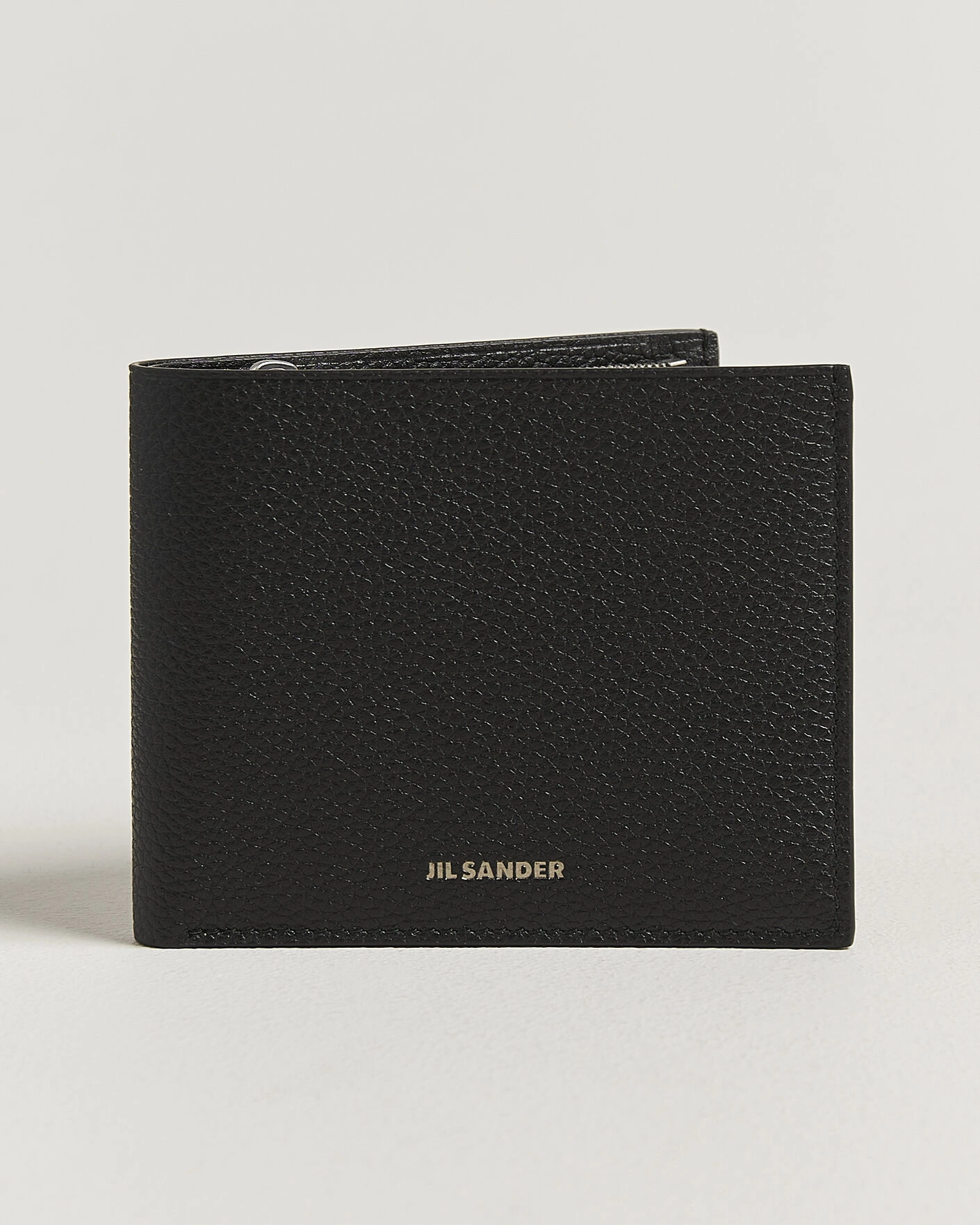 Herre | Lommebøker | Jil Sander | Grain Leather Zip Wallet Black