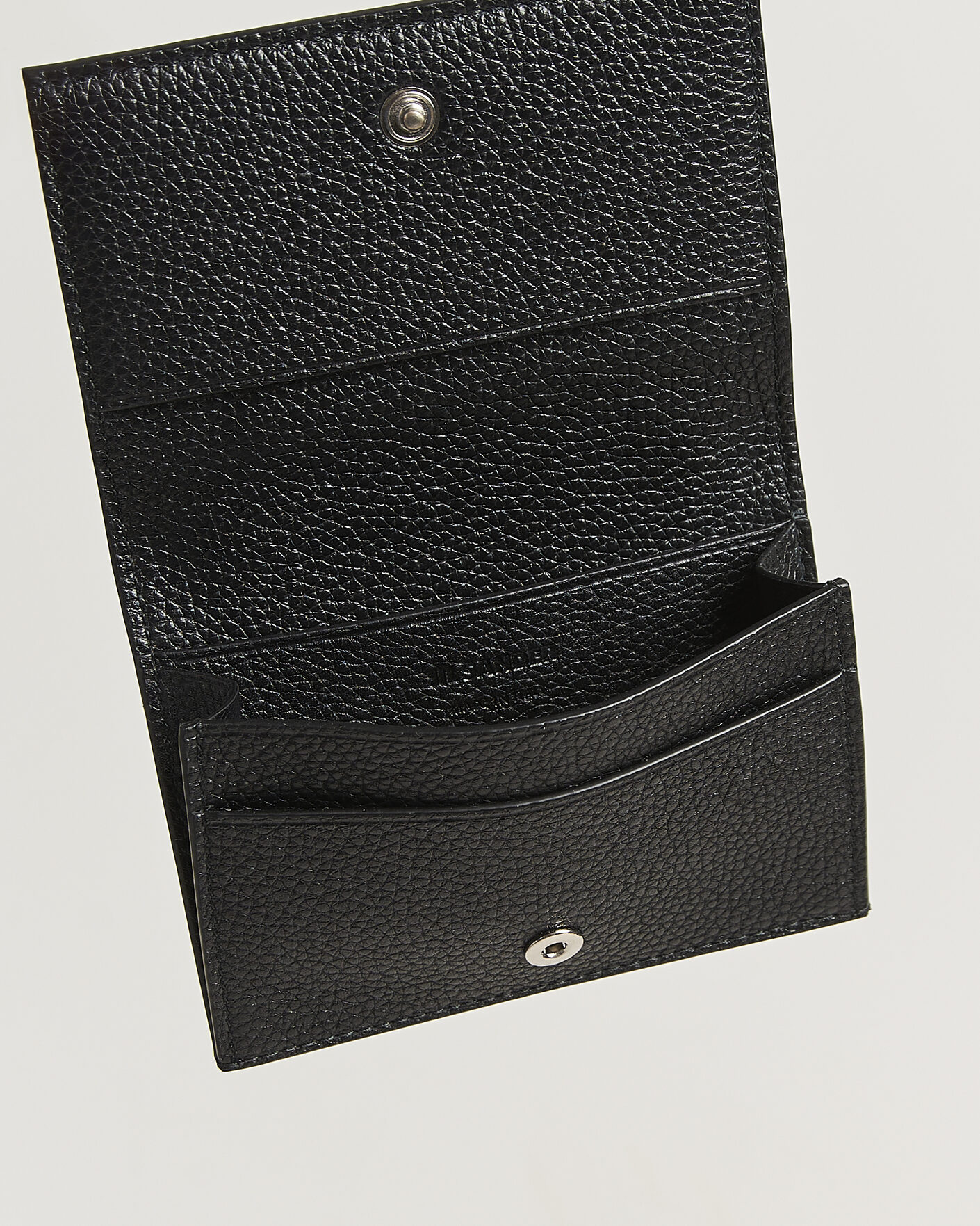 Herre | Lommebøker | Jil Sander | Grain Leather Card Holder Black