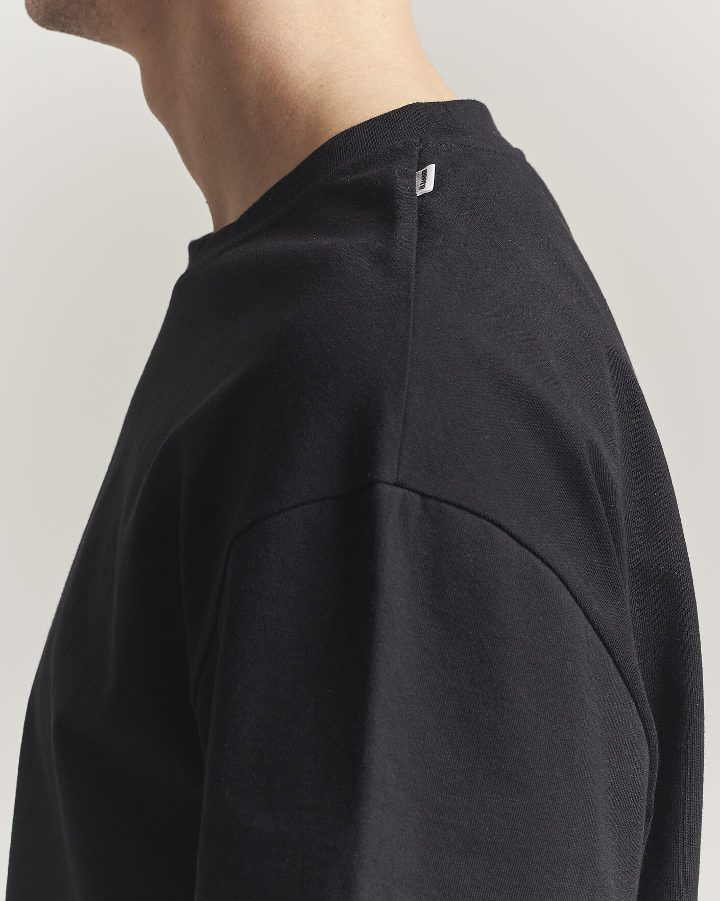 Herre | T-Shirts | Jil Sander | Long Sleeve T-Shirt Black