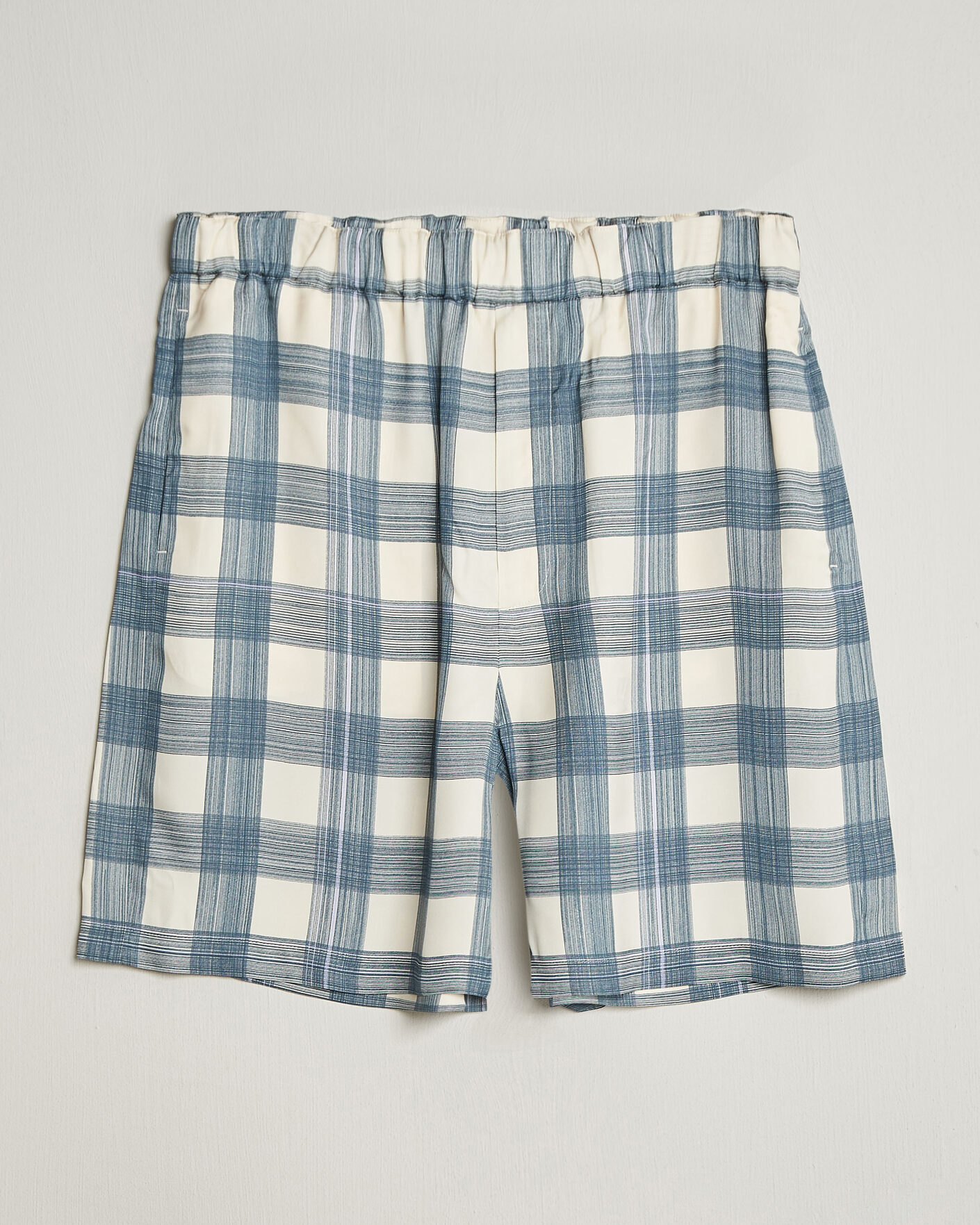 Herre | Shorts | Jil Sander | Vichy Check Shorts Blue/White