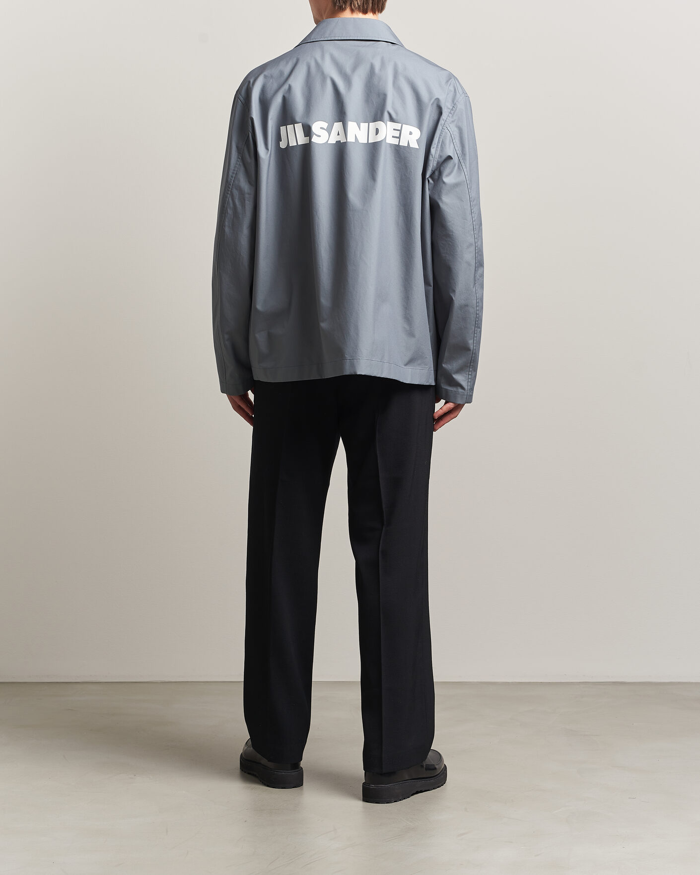 Herre | Jakker | Jil Sander | Back Logo Bomber Jacket Grey