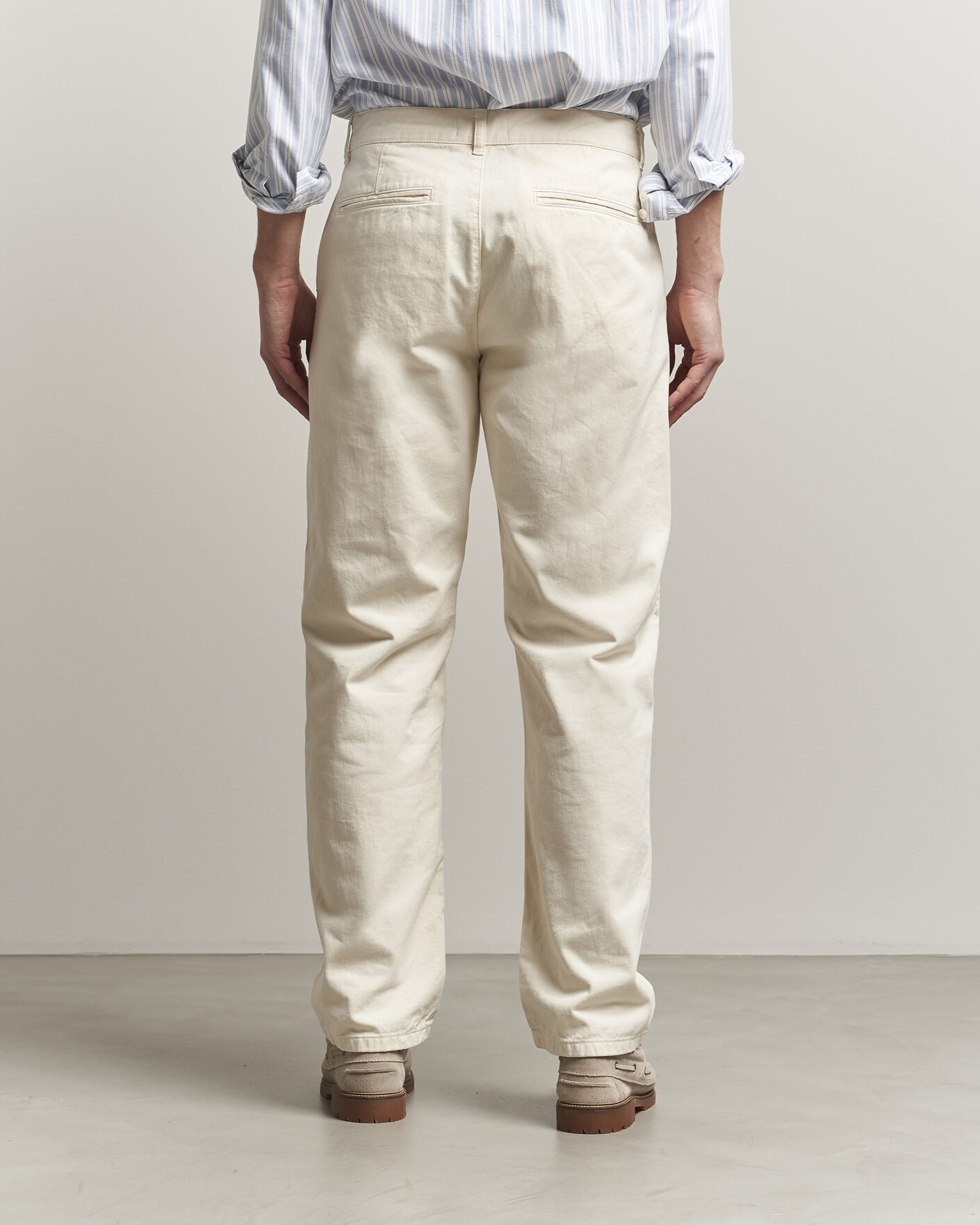 Herre | Bukser | LES DEUX | Oscar Chino Pants Eggnog White