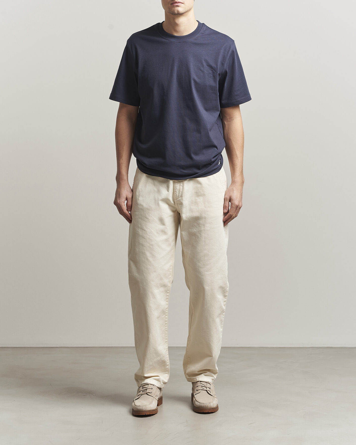 Herre | T-Shirts | LES DEUX | Ben Artist T-Shirt Navy