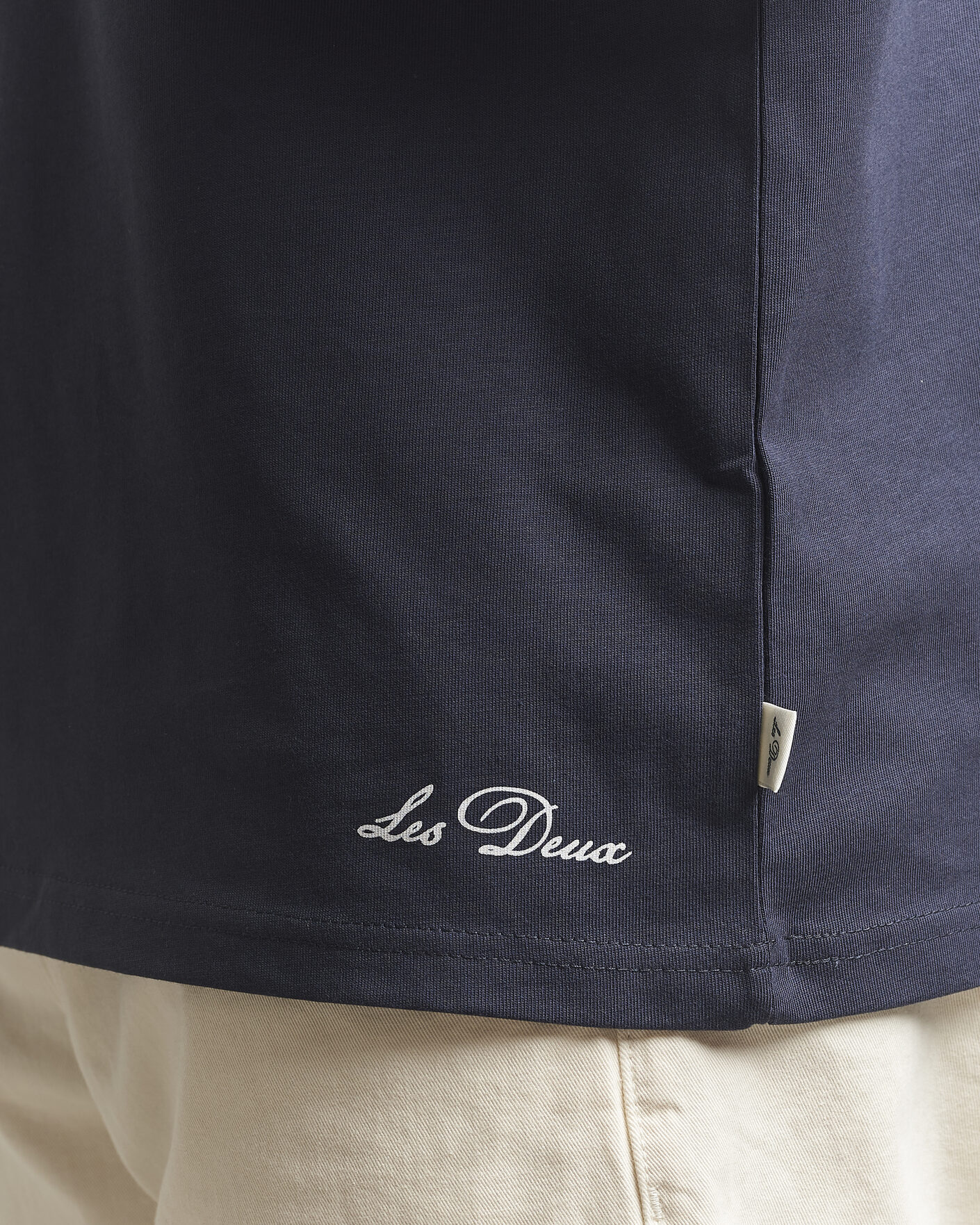 Herre | T-Shirts | LES DEUX | Ben Artist T-Shirt Navy