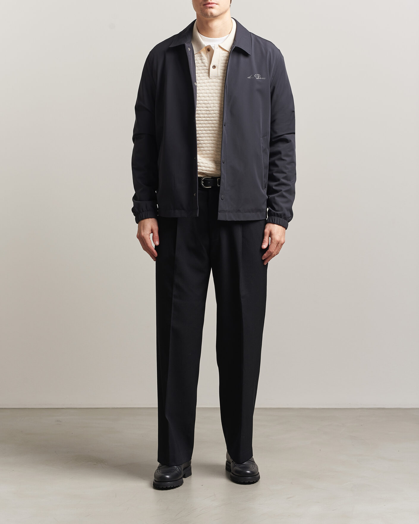 Herre | Jakker | LES DEUX | Idris Coach Jacket Black