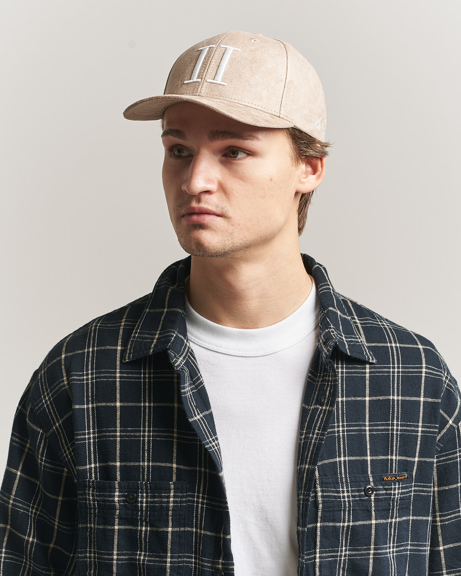 Herre | Hatter og capser | LES DEUX | Encore Suede Baseball Cap Dark Sand