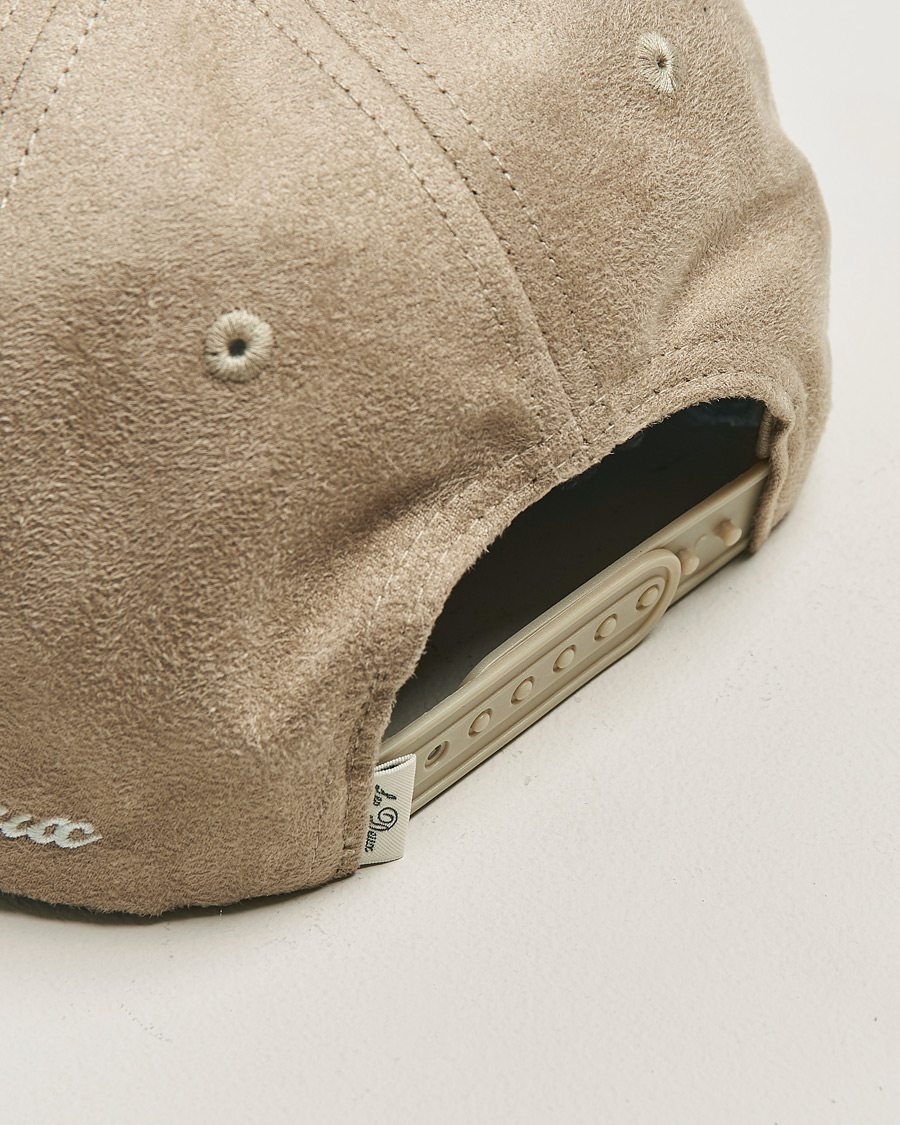 Herre | Hatter og capser | LES DEUX | Encore Suede Baseball Cap Dark Sand