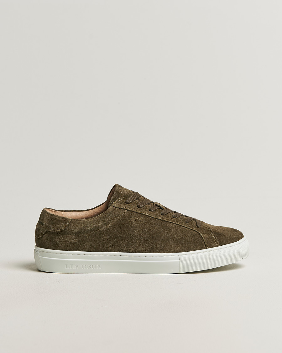 Herre | Sneakers | LES DEUX | Theodor Suede Sneakers Teak Brown