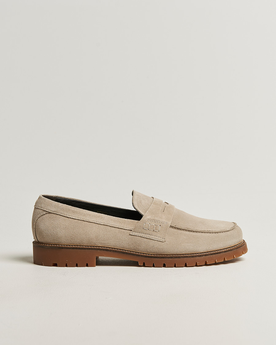 Herre | Loafers | LES DEUX | Taylor Suede Loafers Light Sand