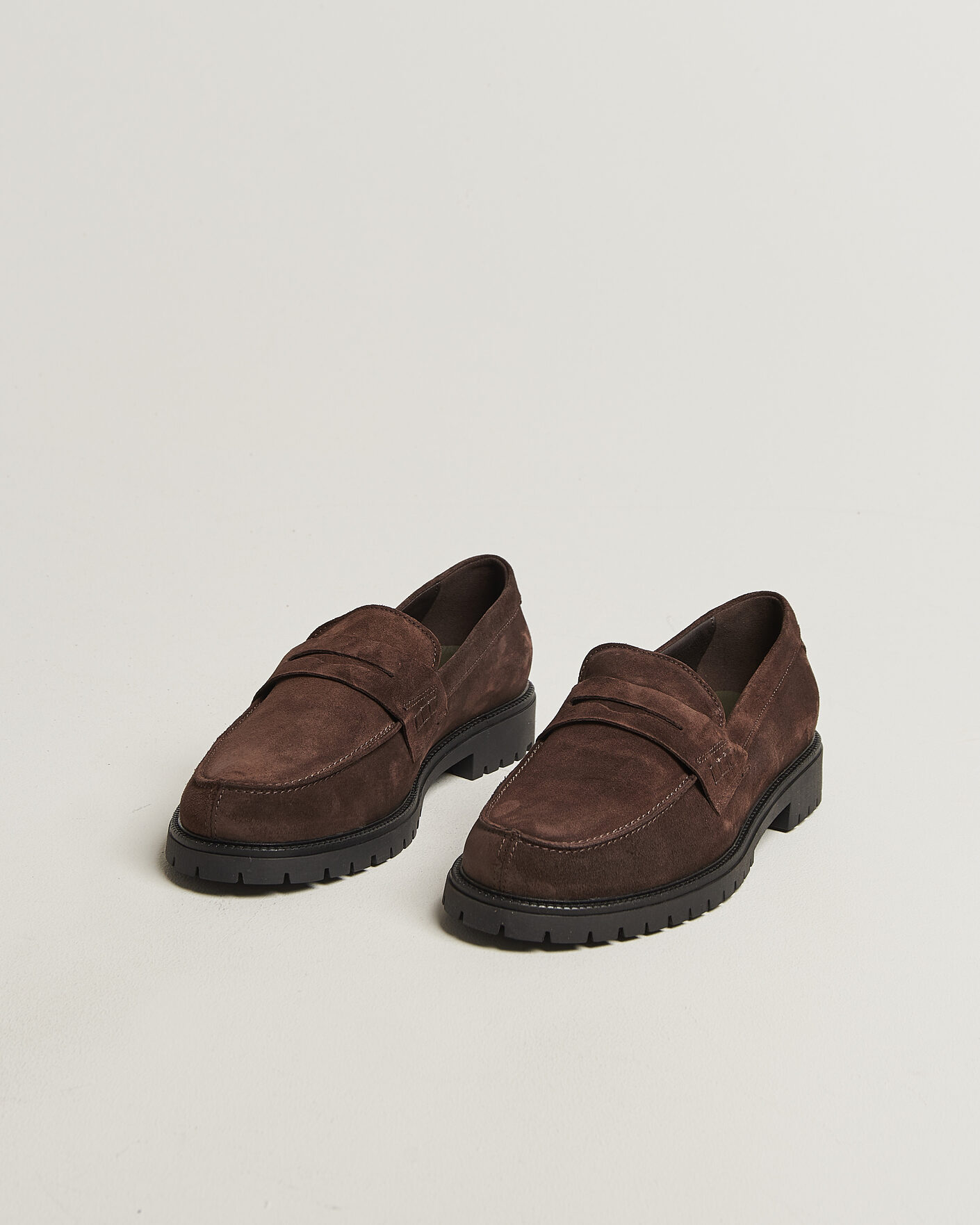 Herre | Loafers | LES DEUX | Taylor Oil Suede Loafers Turkish Coffee