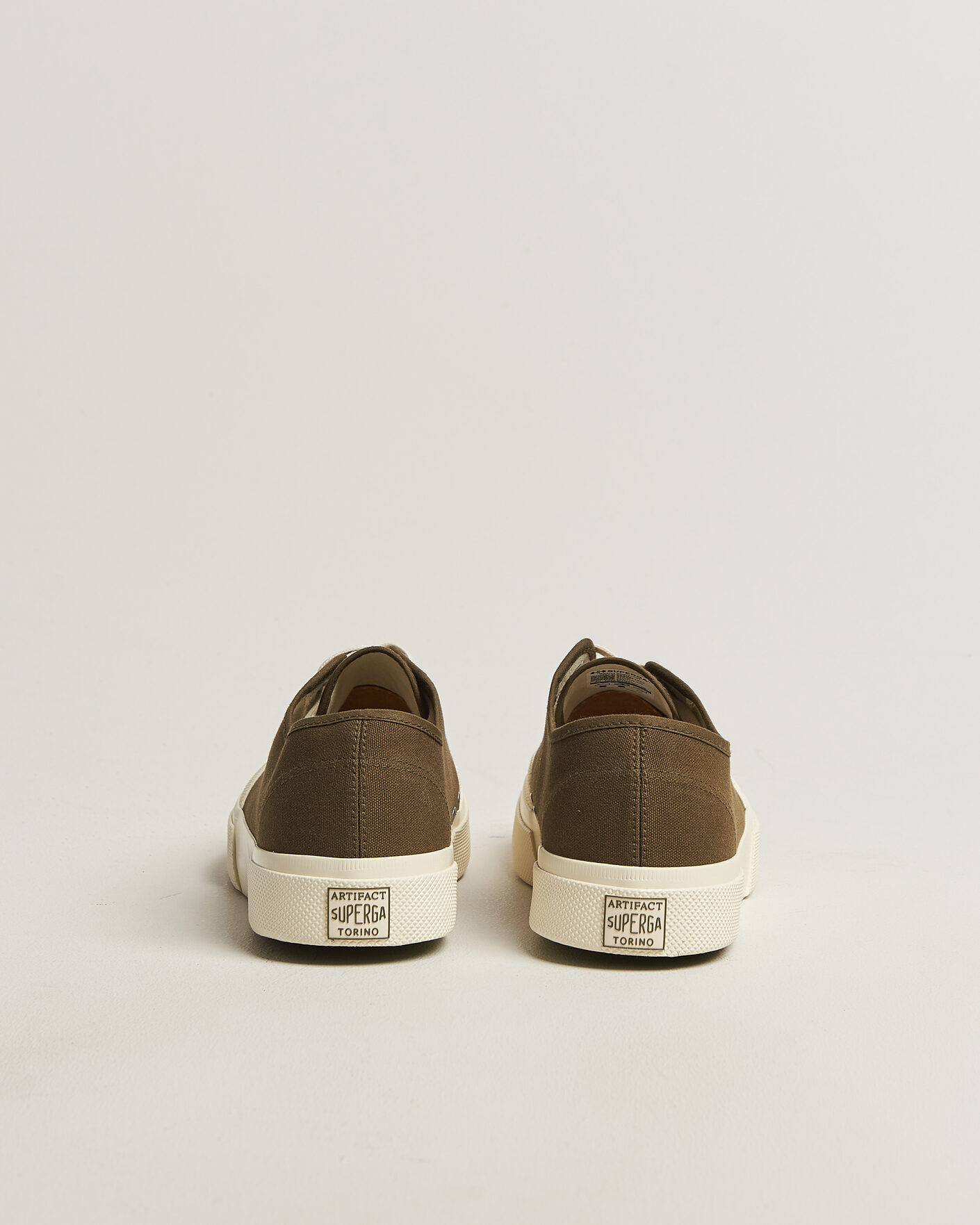 Herre | Sneakers | Superga | 2432 Works Low Cut Canvas Green