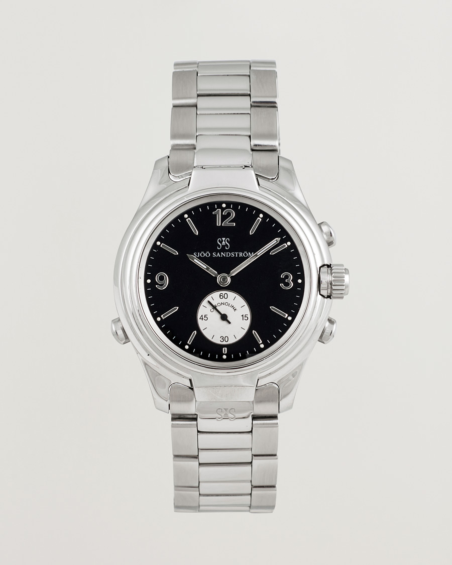 Herre | Sjöö Sandström Pre-Owned Chronolink worldtimer | Sjöö Sandström Pre-Owned | Chronolink worldtimer