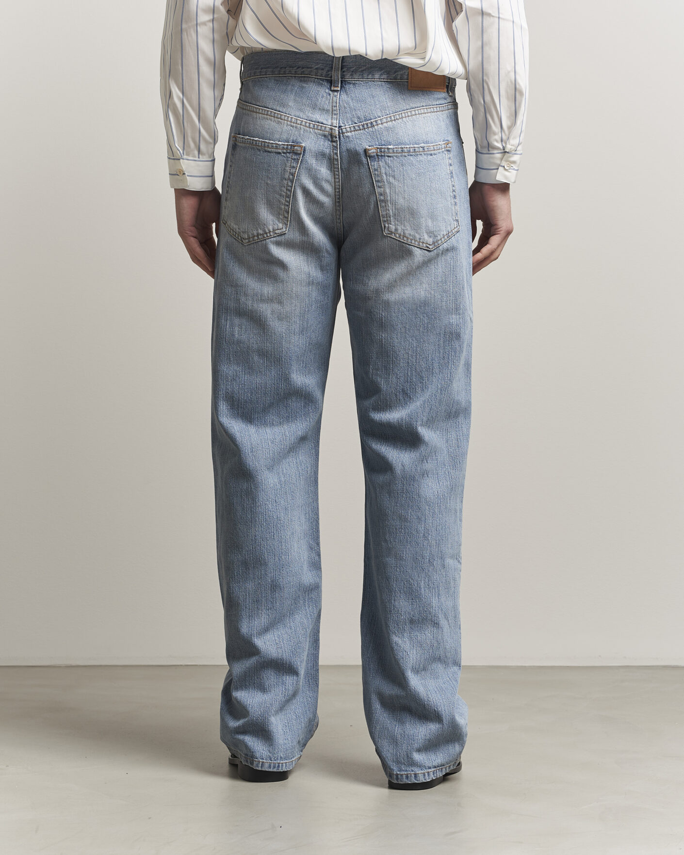 Herre | Jeans | Jeanerica | VM009 Vega Jeans Light Blue Righe
