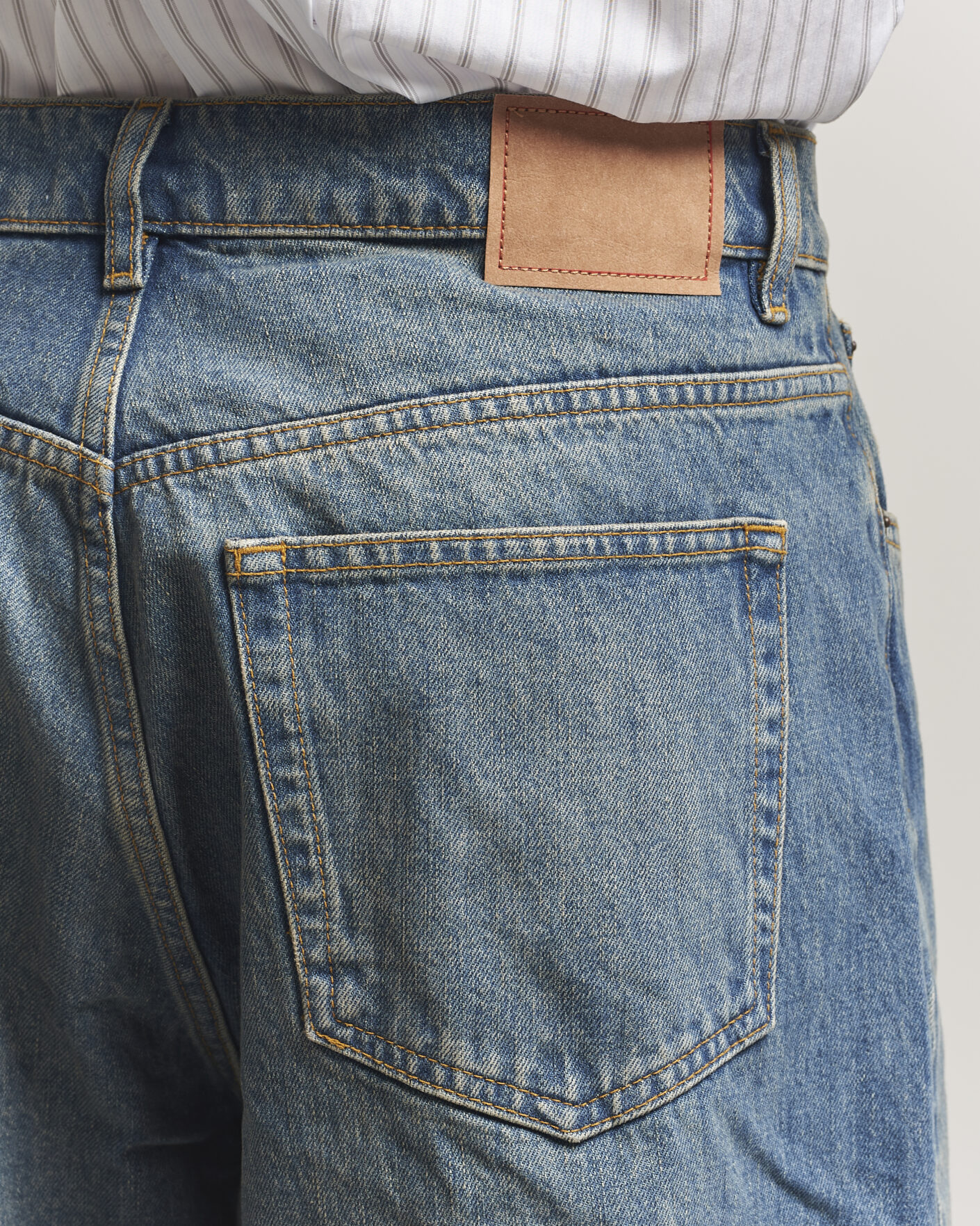 Herre | Jeans | Jeanerica | Brera Straight Jeans 1990 Light Vintage