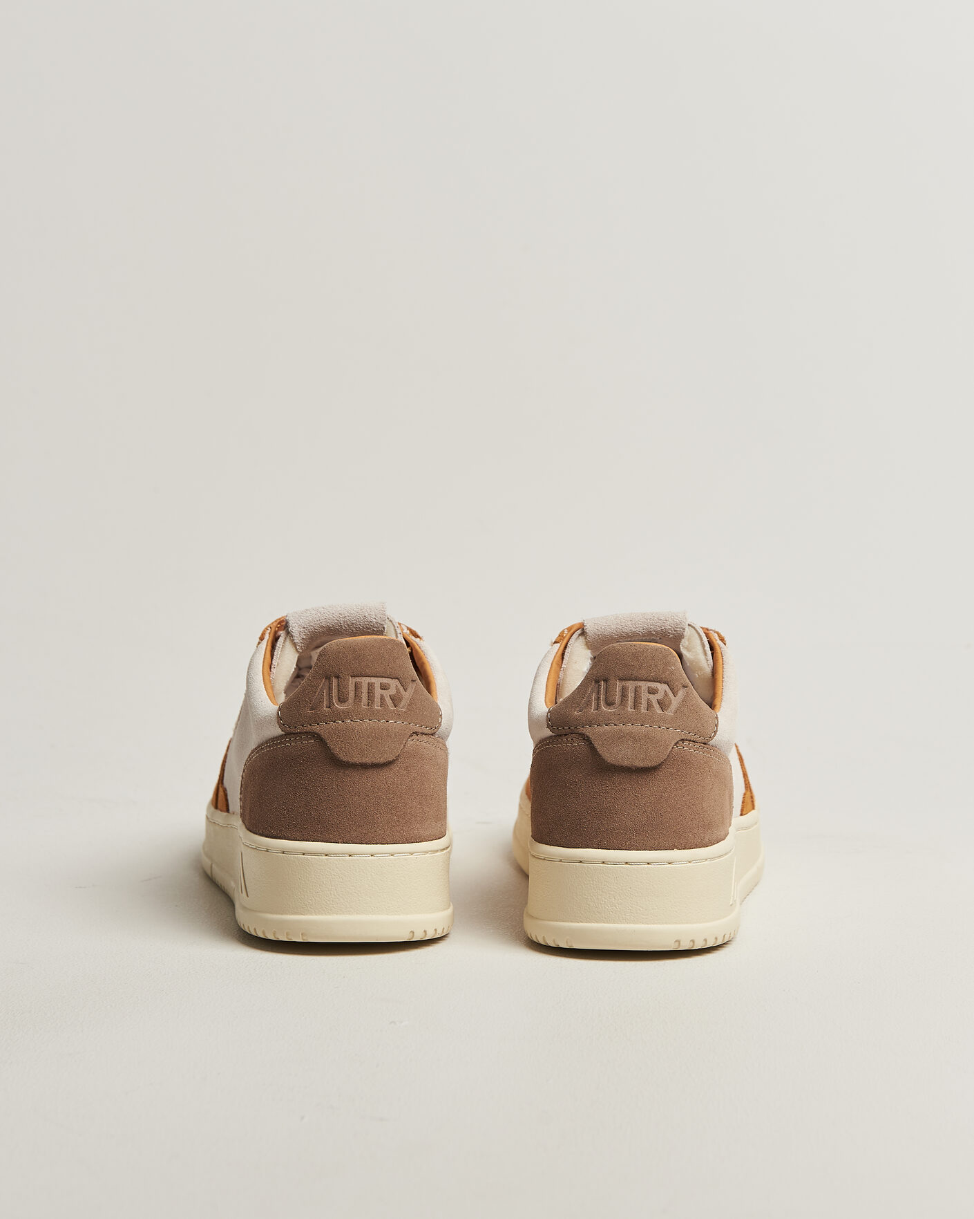 Herre | Sneakers | Autry | Medalist Low Suede Mix Sneaker Antilop/White/Brown