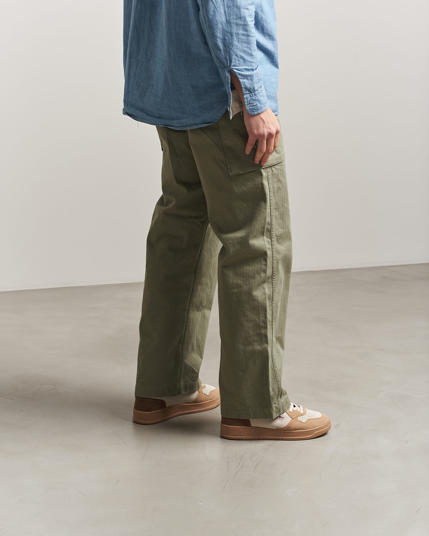 Herre | Sneakers | Autry | Medalist Low Suede Mix Sneaker Tundra/Egg/Peanut