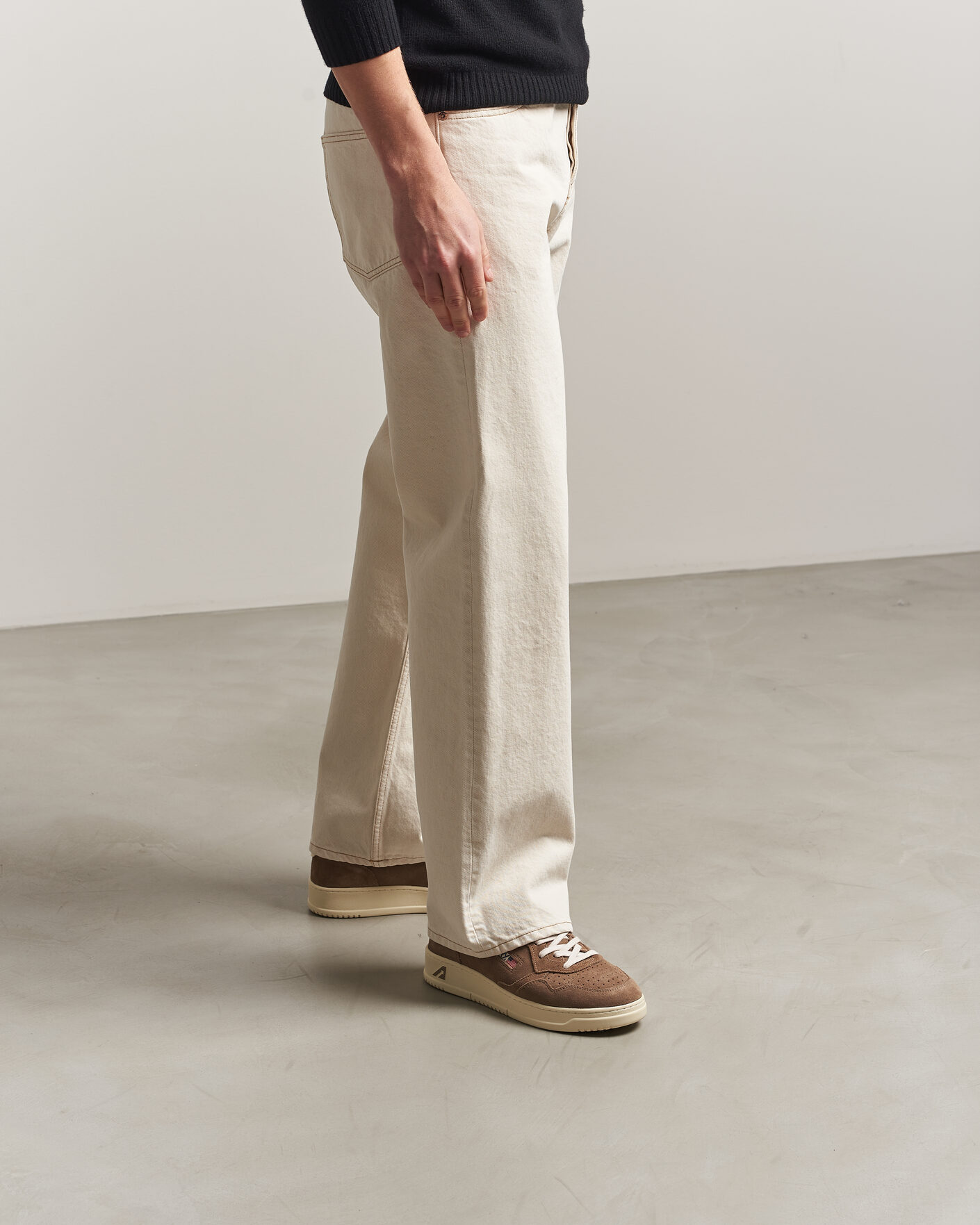 Herre | Sneakers | Autry | Medalist Low Sneaker Cigar/White