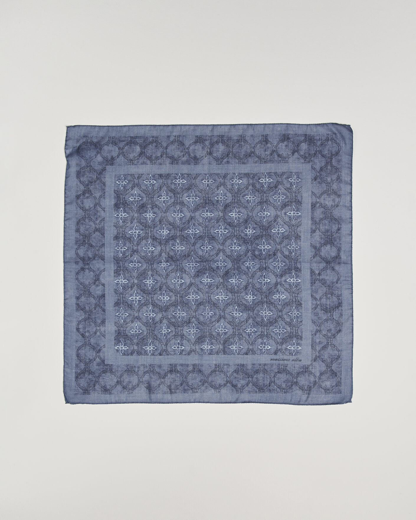 Herre | Scarves | Massimo Alba | Cashmere/Silk Bandana Navy