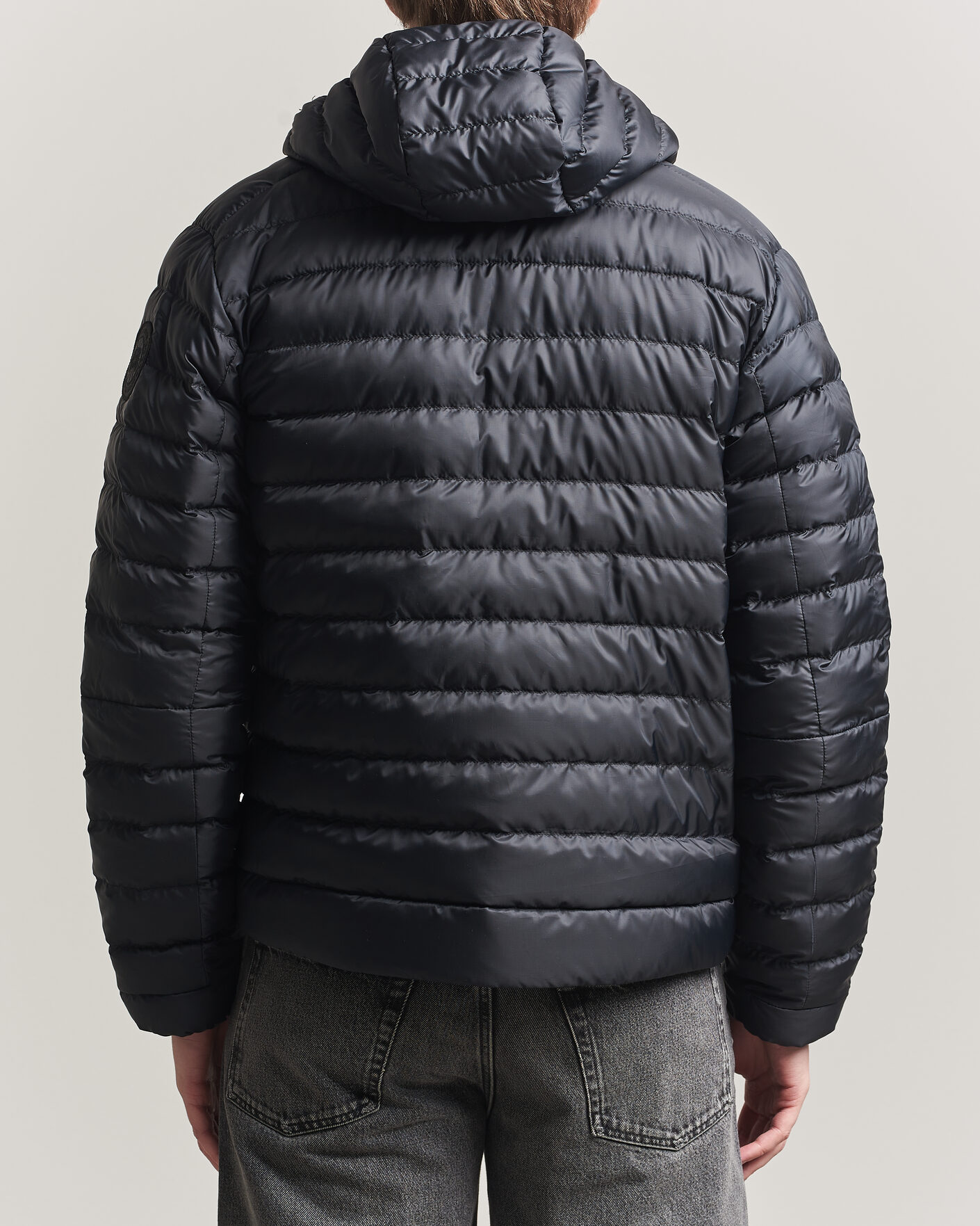 Herre | Jakker | Canada Goose Black Label | Canada Goose Stratus Down Hoody Black