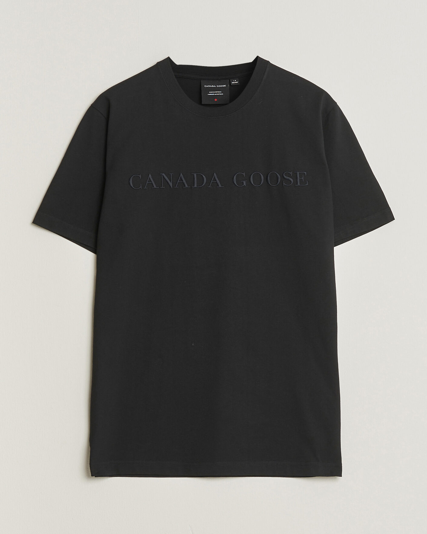 Herre | T-Shirts | Canada Goose | Vantage Wordmark T-Shirt Black