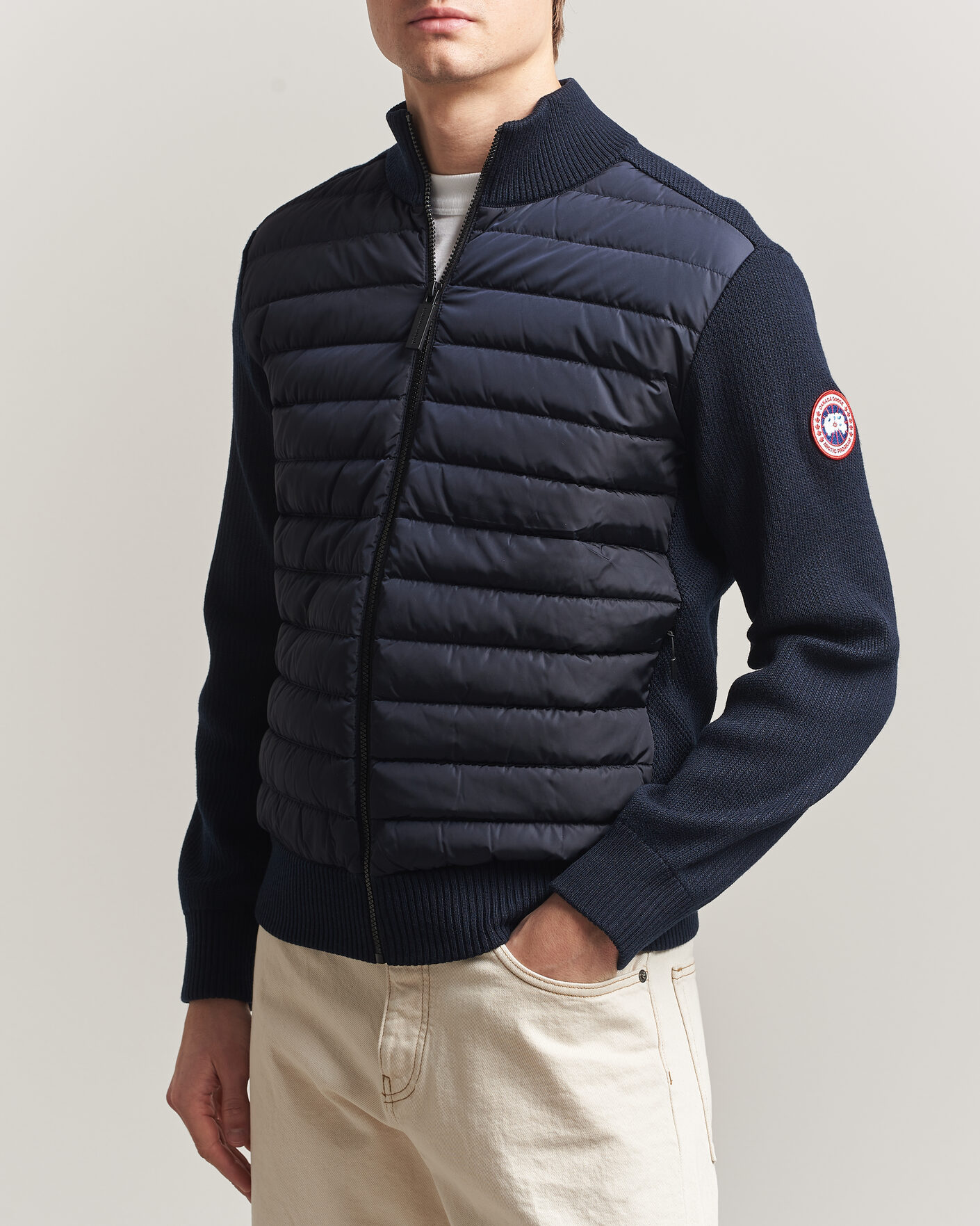Herre | Jakker | Canada Goose | Hybridge Knit Jacket Nocturne
