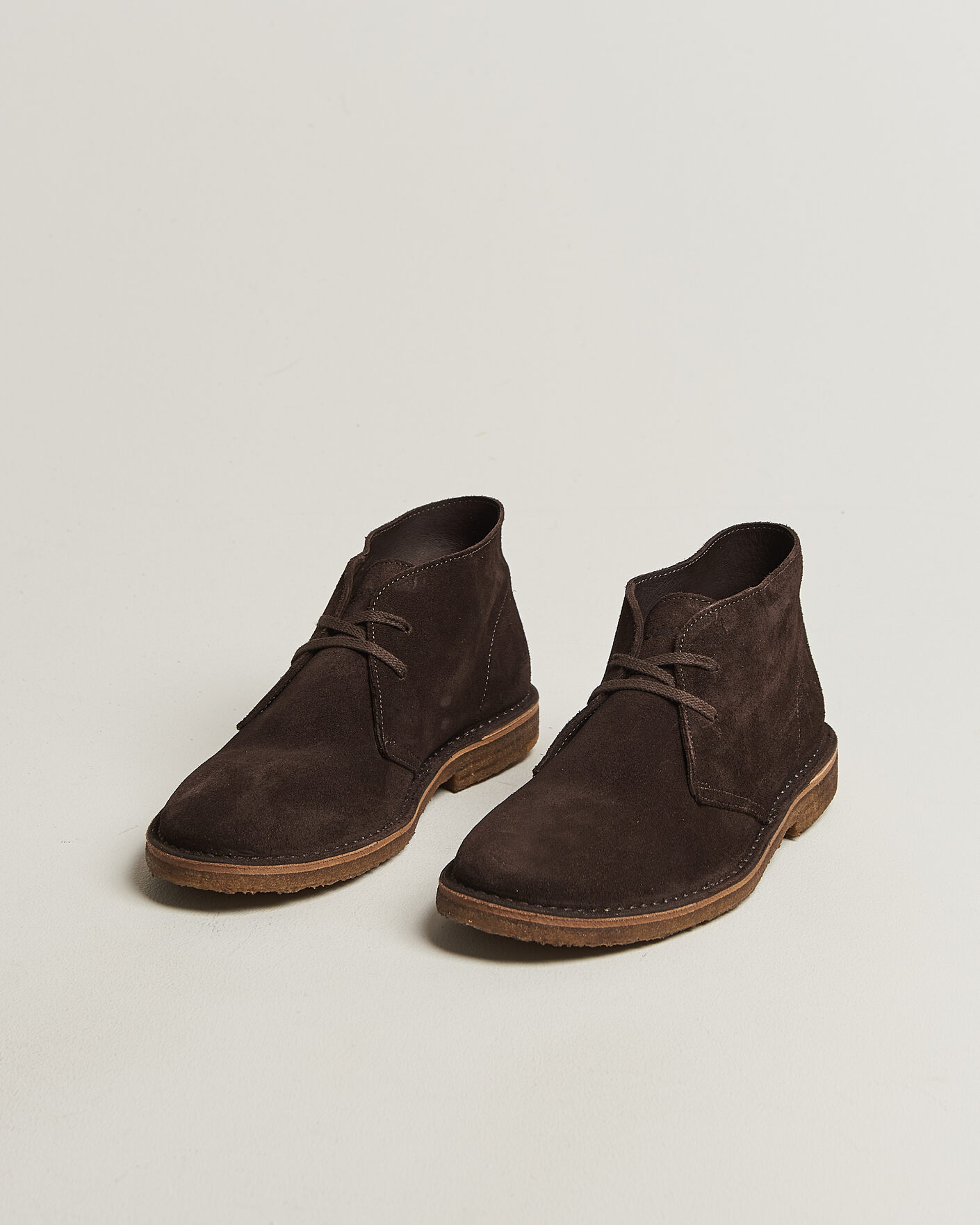 Herre | Støvler | Astorflex | Montflex Chukka Boots Dark Brown Suede