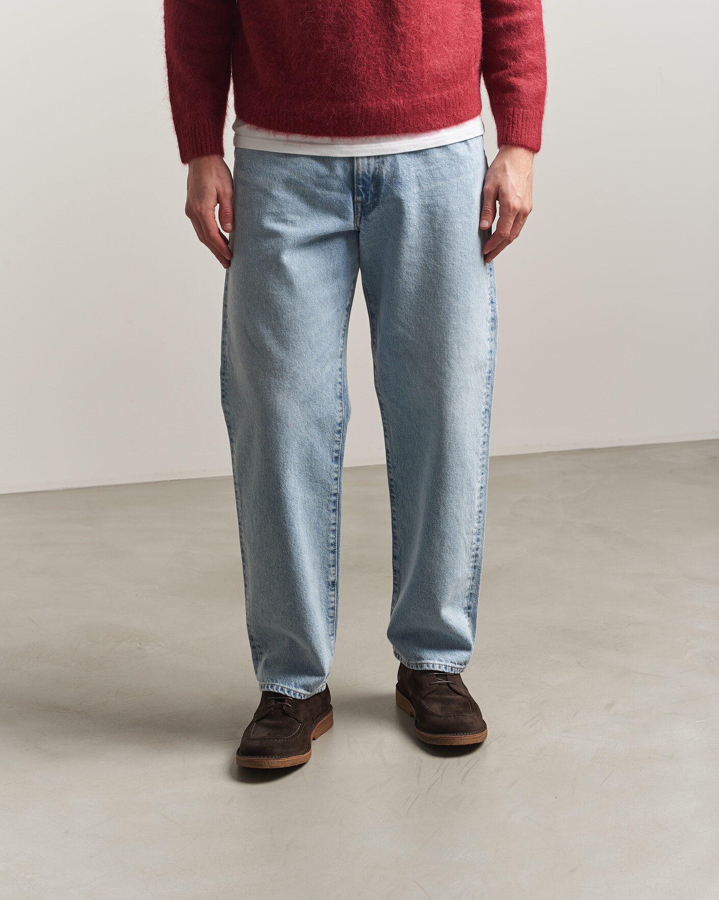 Herre | Derbys | Astorflex | Carlflex Derby Dark Brown Suede