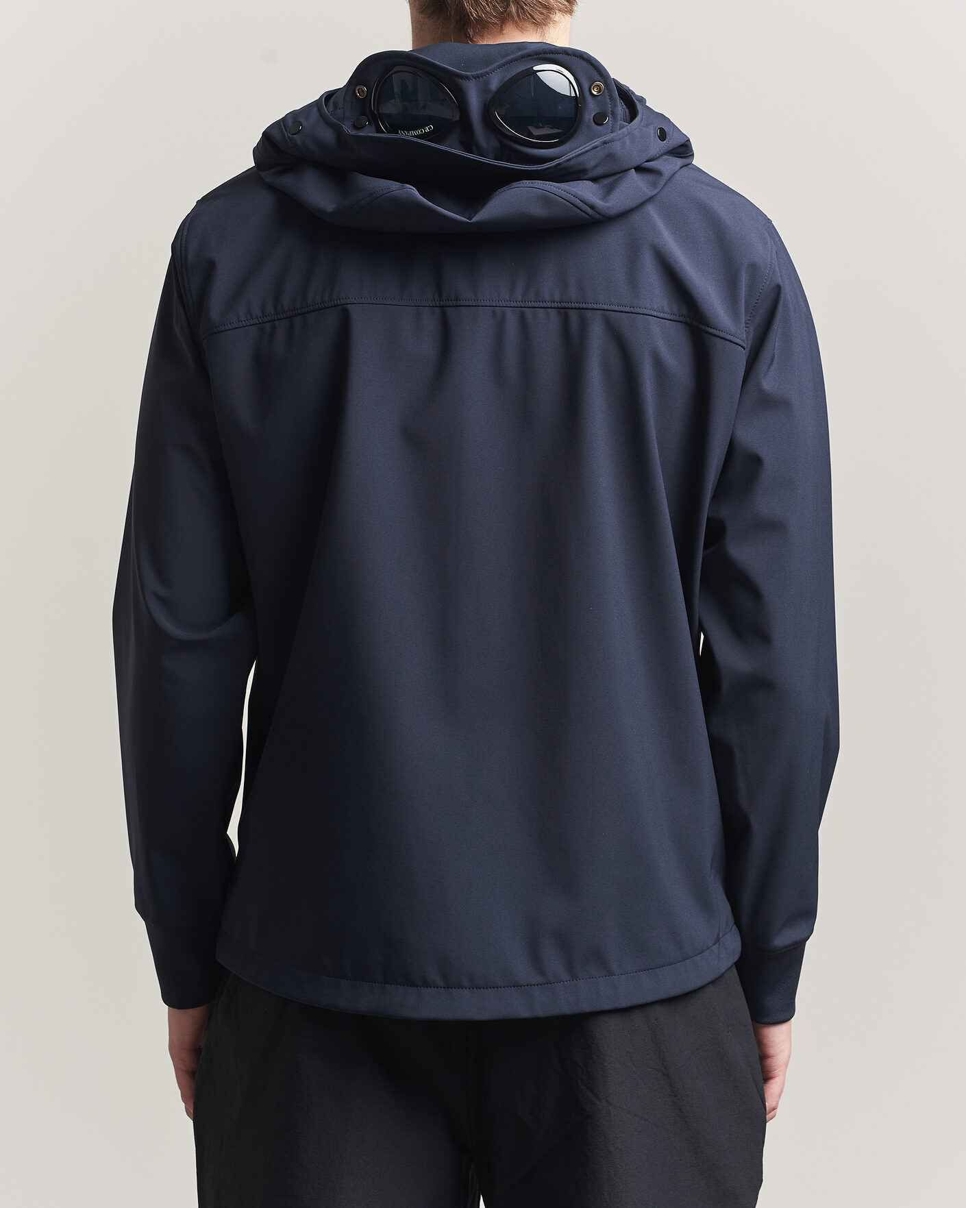 Herre | Jakker | C.P. Company | Shell-R Goggle Hood Jacket Navy