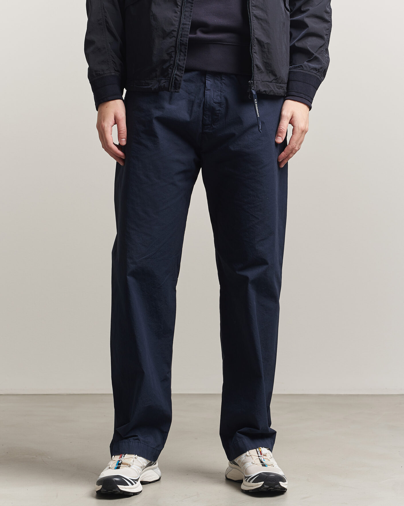 Herre | Bukser | C.P. Company | Micro Reps Drawstring Pants Navy