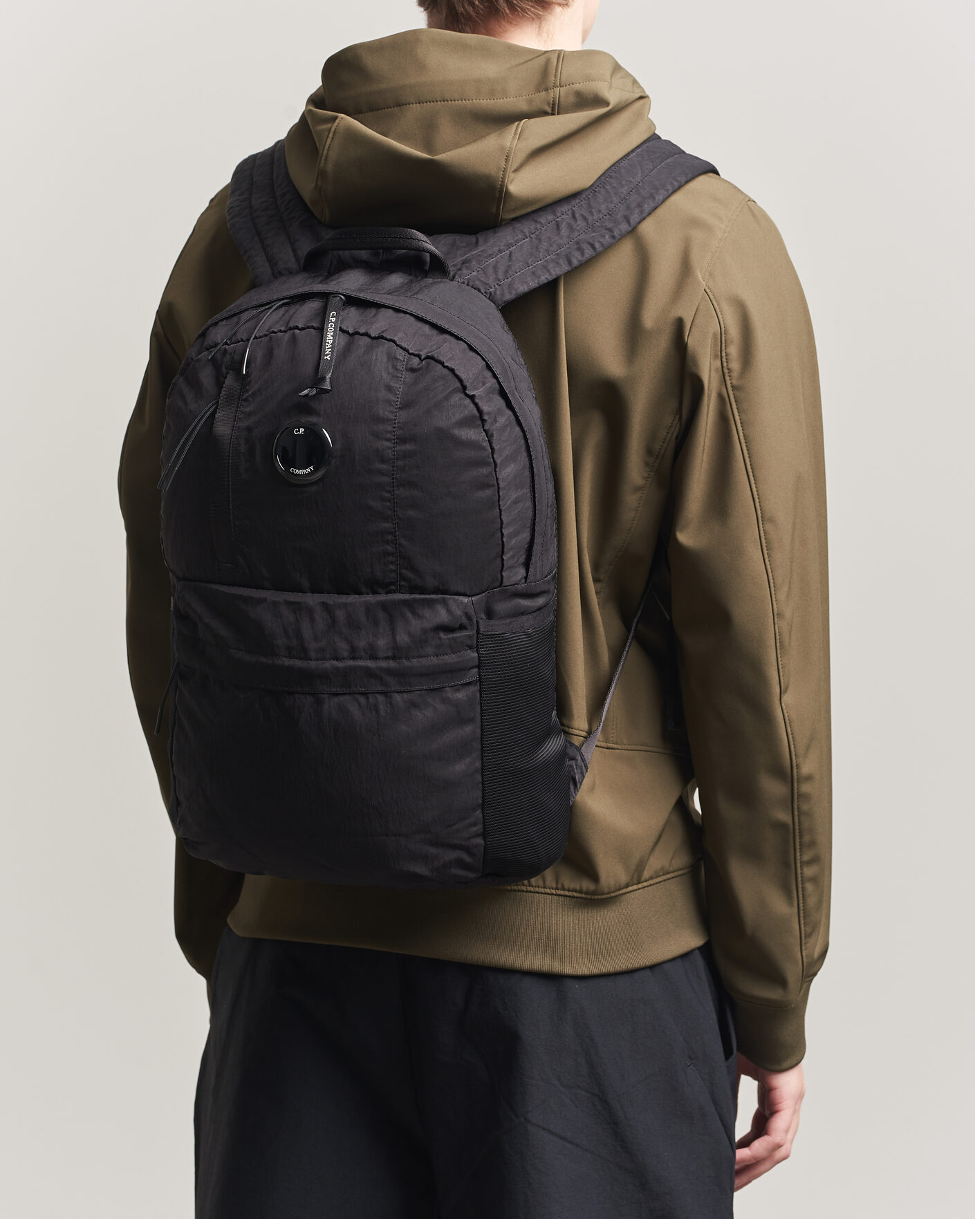 Herre | Vesker | C.P. Company | Nylon B Backpack Black
