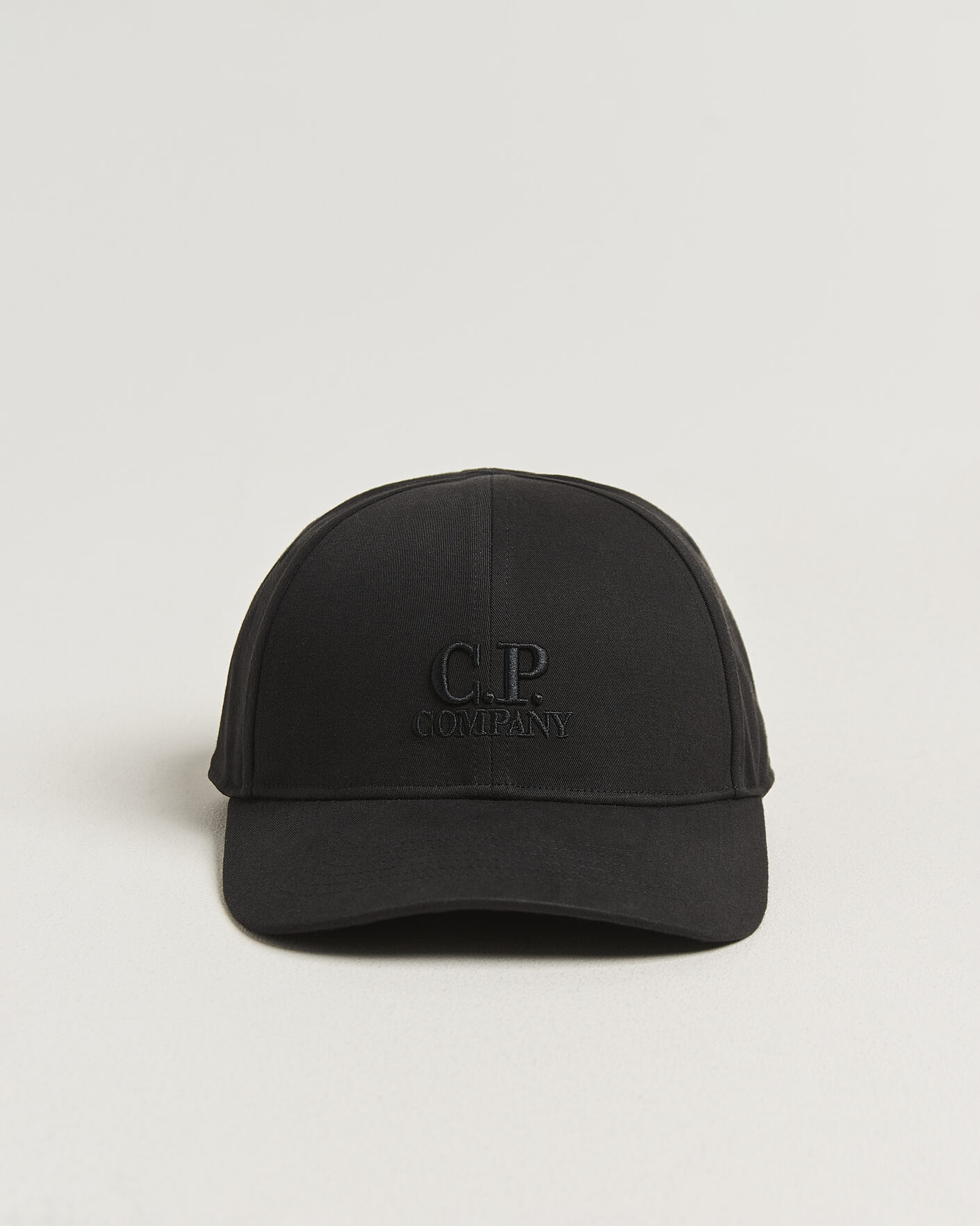 Herre | Hatter og capser | C.P. Company | Cotton Gabardine Cap Black