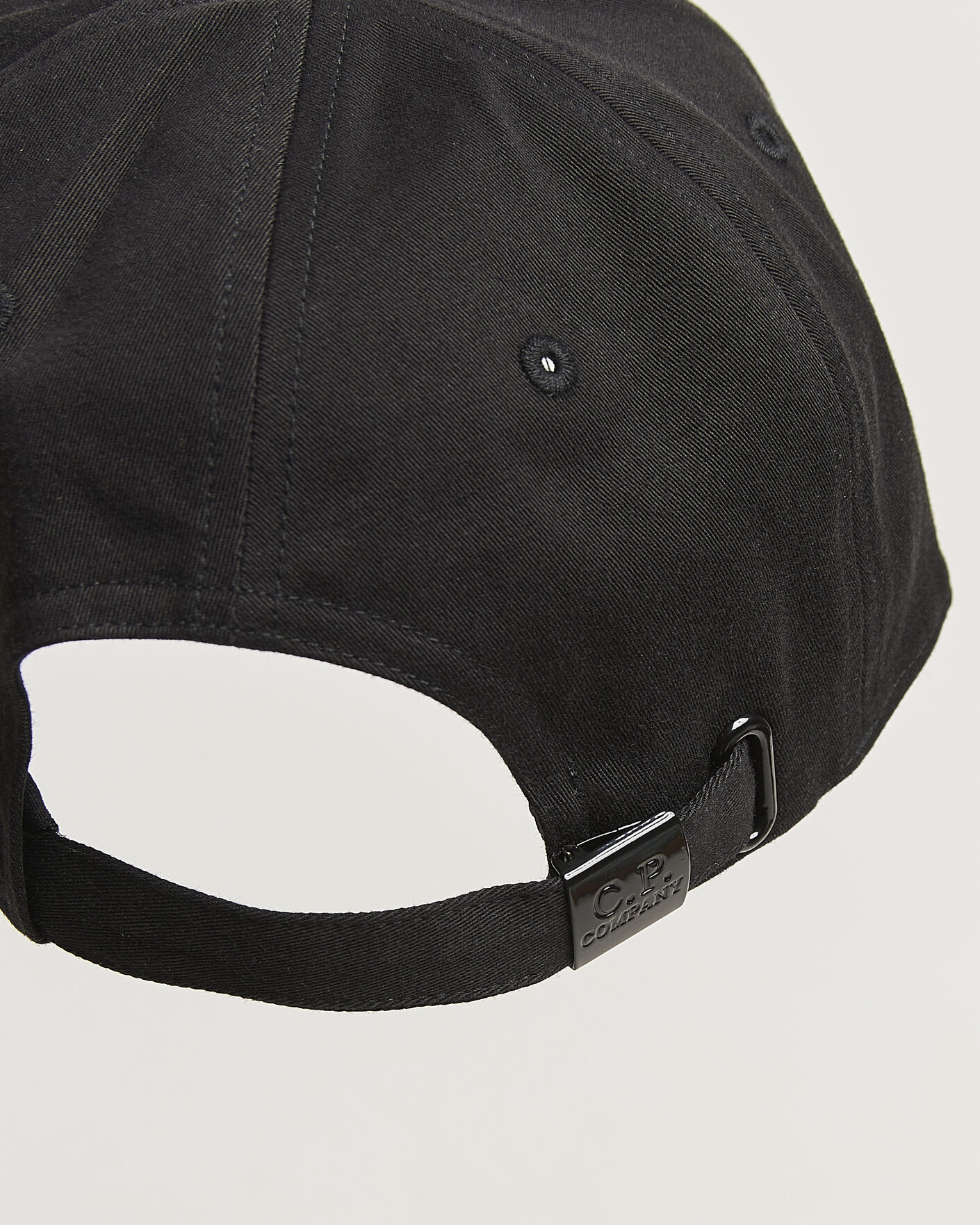 Herre | Hatter og capser | C.P. Company | Cotton Gabardine Cap Black