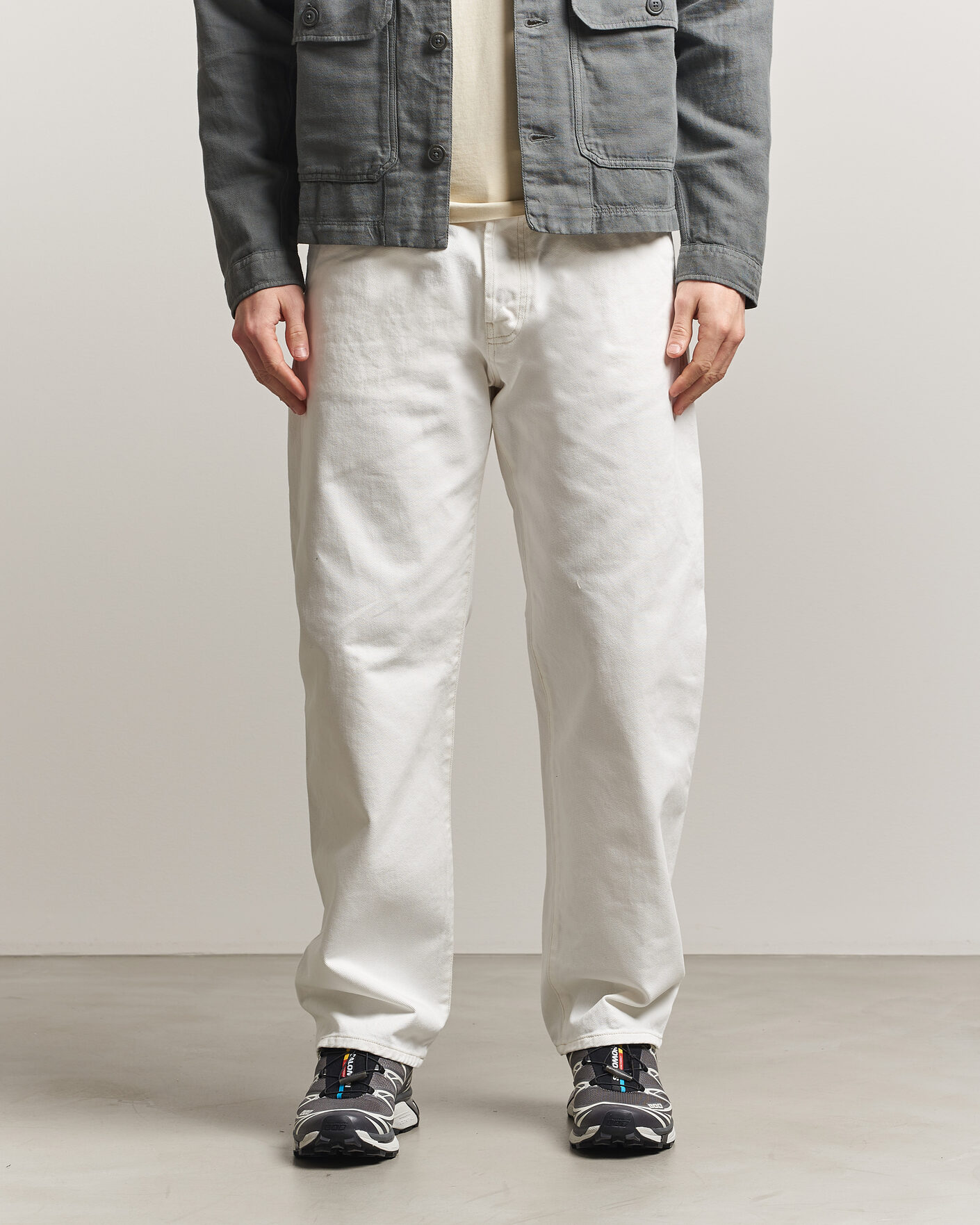 Herre | Jeans | C.P. Company | Bull Denim 10oz Jeans White