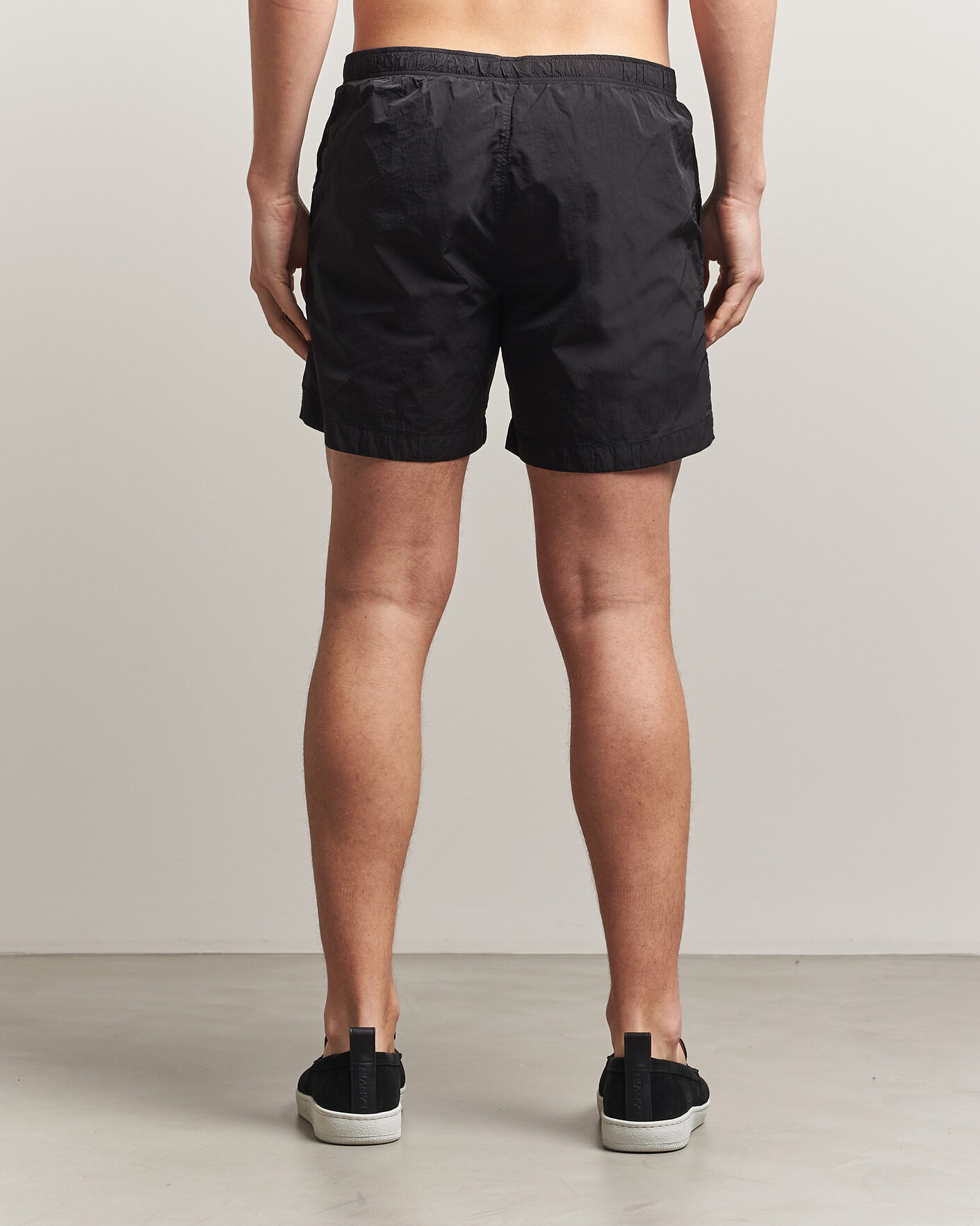 Herre | Badeshorts | C.P. Company | Eco Chrome Logo Swimshorts Black
