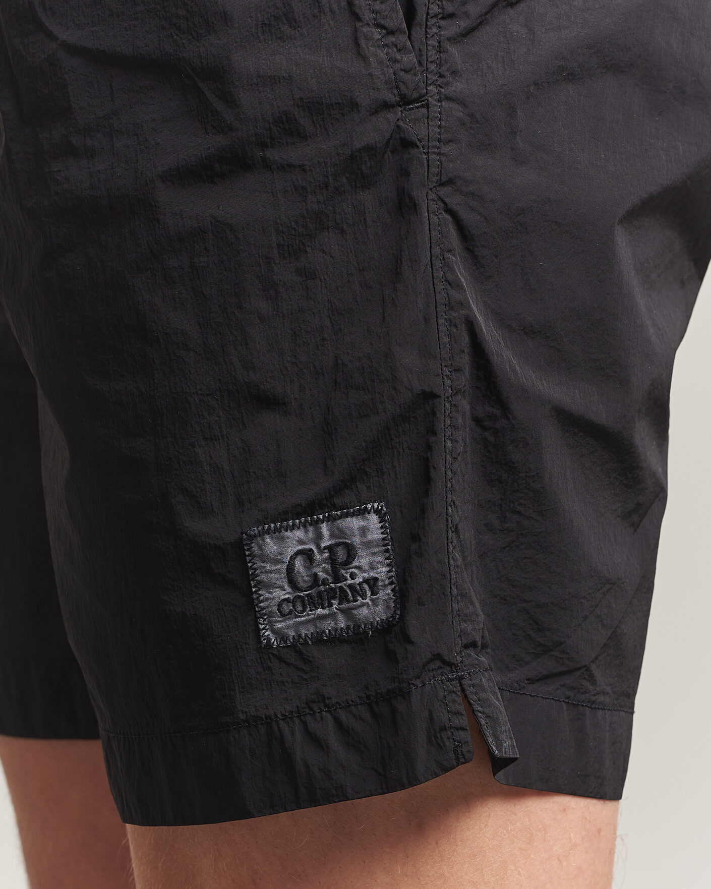 Herre | Badeshorts | C.P. Company | Eco Chrome Logo Swimshorts Black