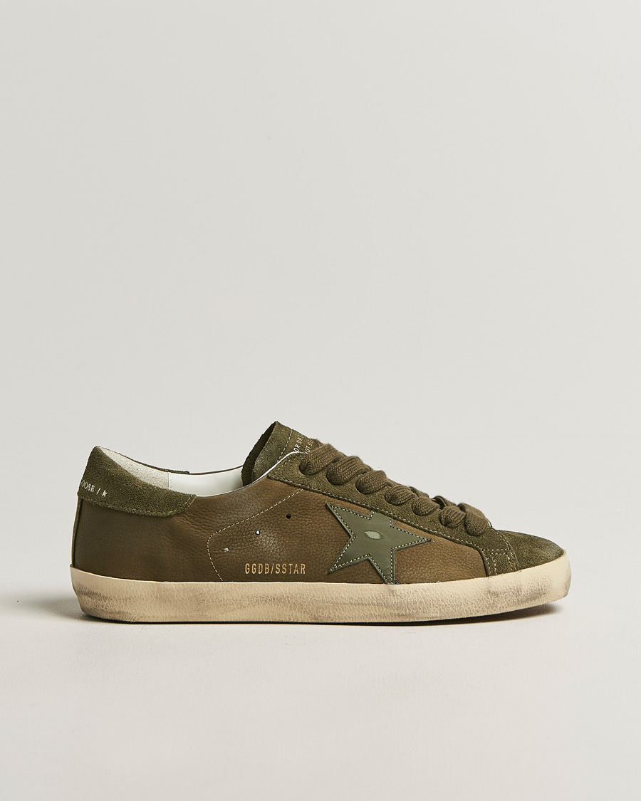 Herre | Sneakers | Golden Goose | Super-Star Sneakers Olive Night