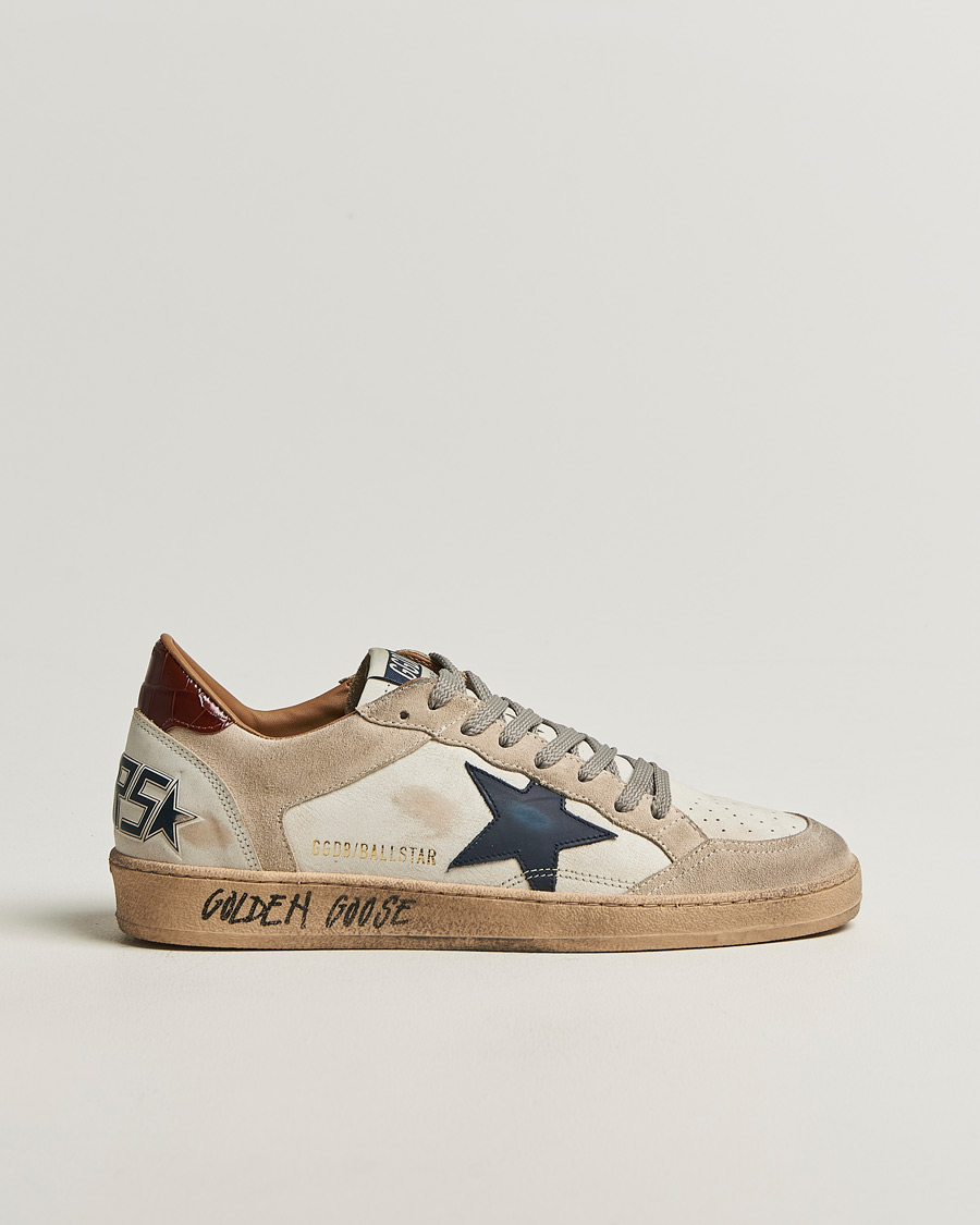 Herre | Sneakers | Golden Goose | Ball Star Sneakers White/Beige