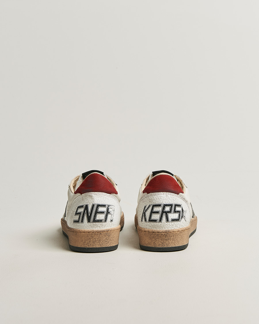 Herre | Sneakers | Golden Goose | Ball Star Sneakers White/Red
