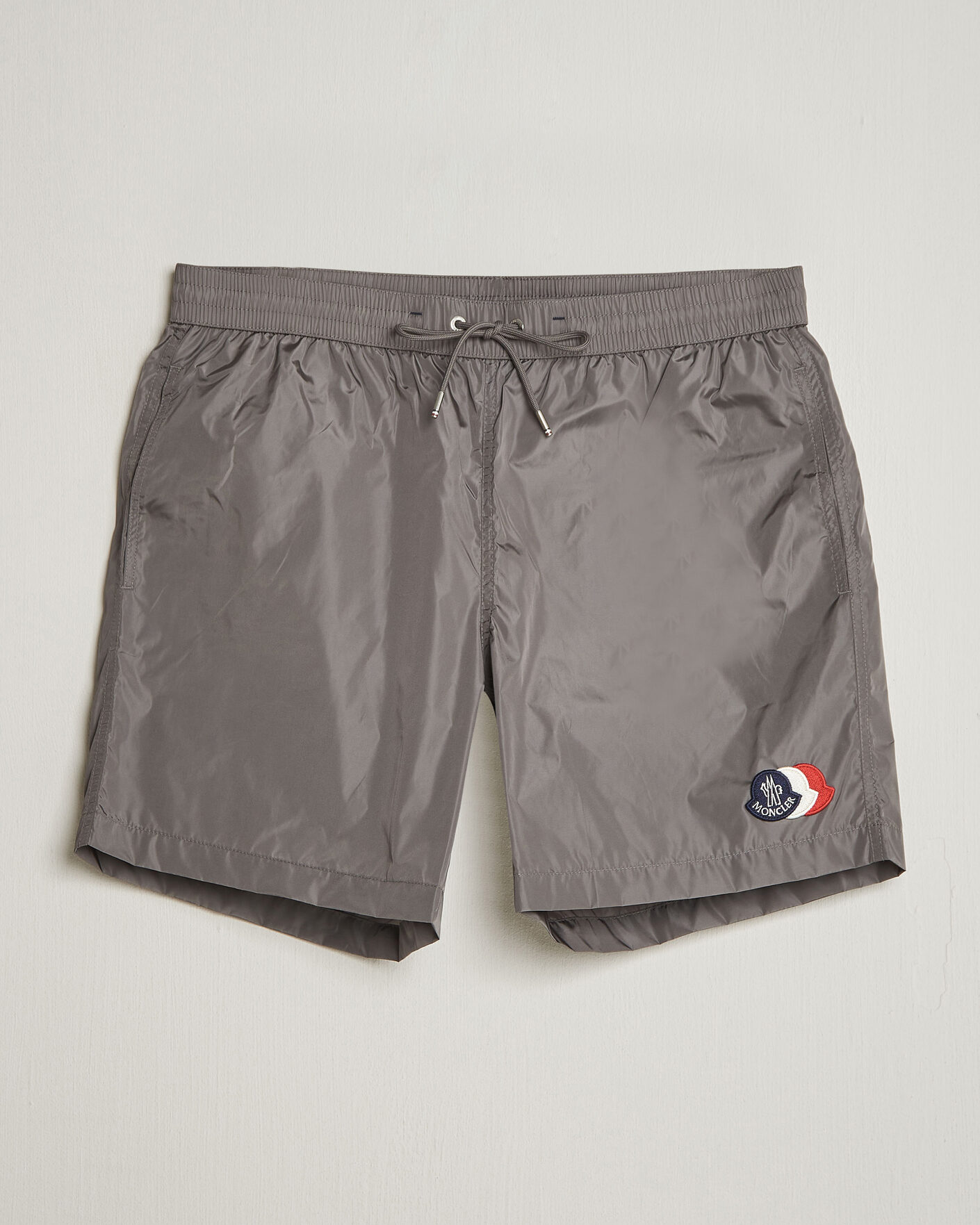 Herre | Badeshorts | Moncler | Tricolore Logo Swim Shorts Grey