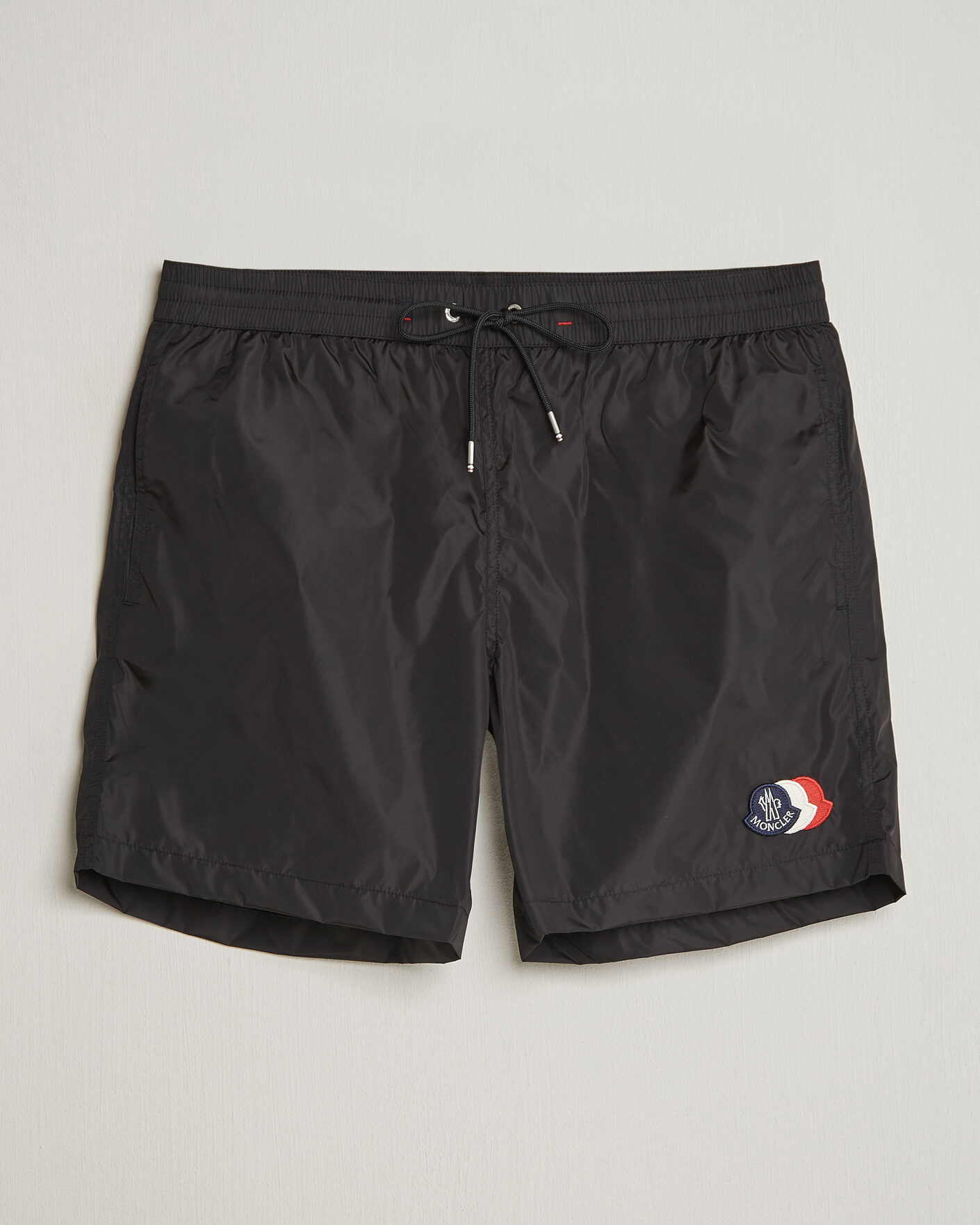 Herre | Badeshorts | Moncler | Tricolore Logo Swim Shorts Black