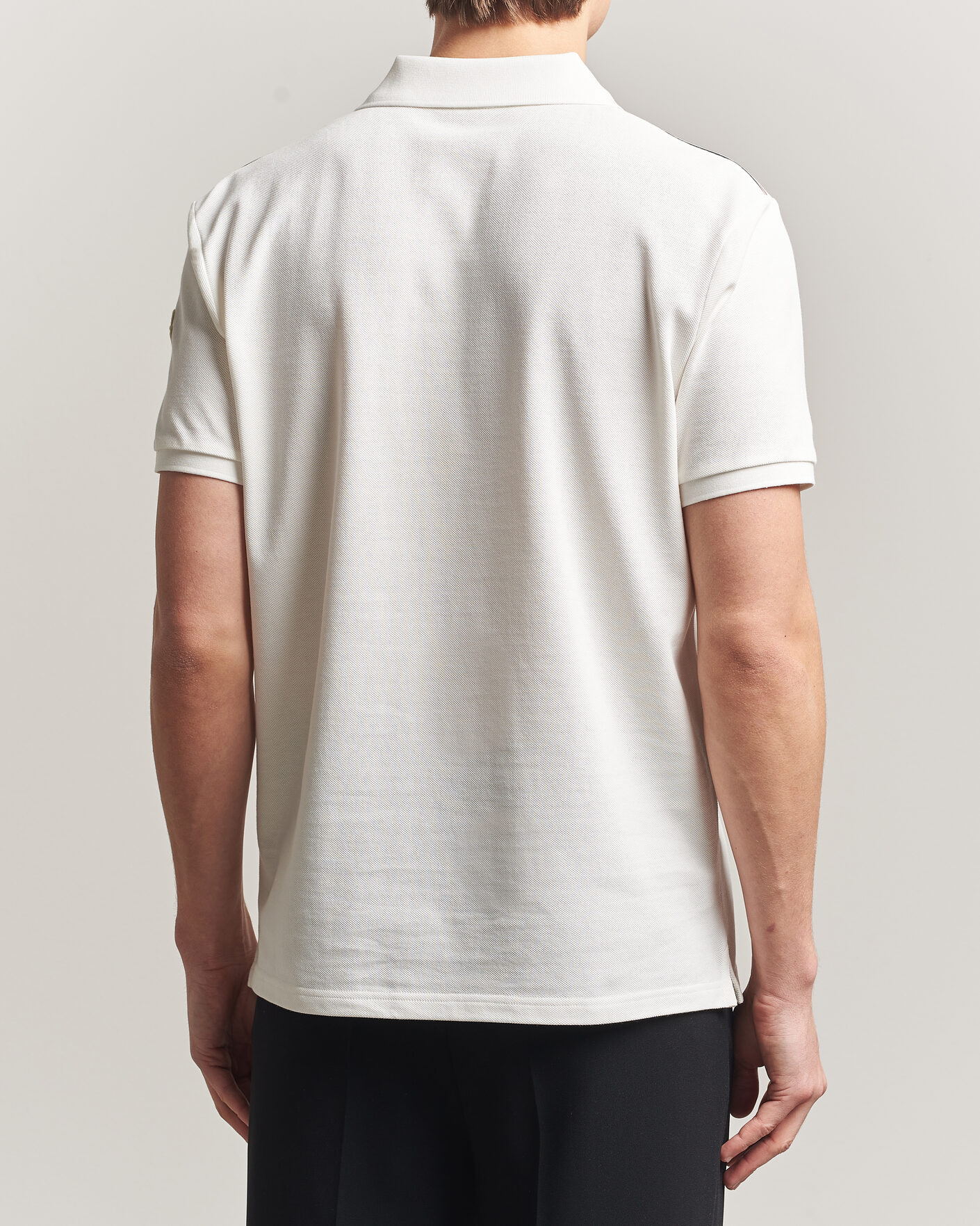 Herre | Pikéer | Moncler | Tricolore Shoulder Polo White