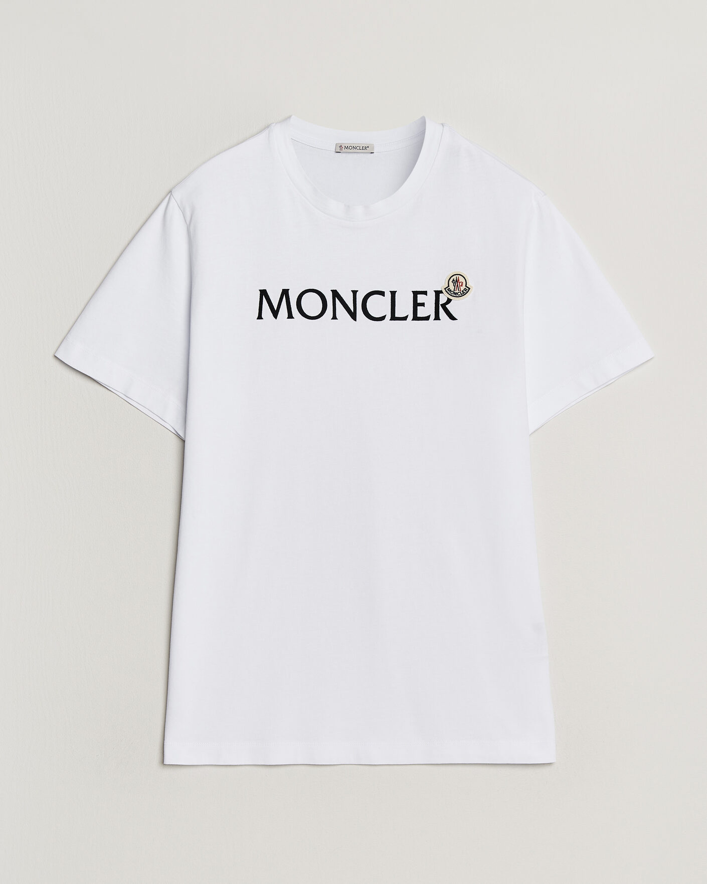 Herre | T-Shirts | Moncler | Lettering Logo T-Shirt White