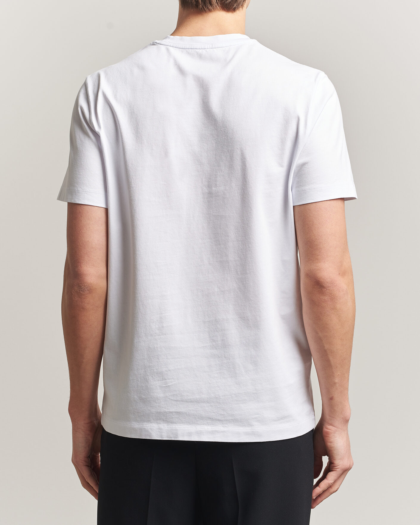 Herre | T-Shirts | Moncler | Lettering Logo T-Shirt White