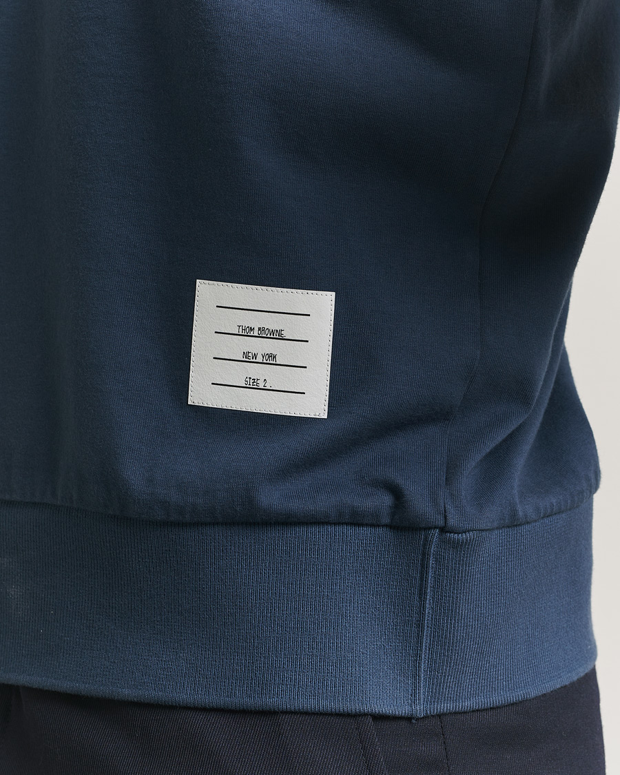 Herre | Pikéer | Thom Browne | Overdyed 4 Bar Polo Navy