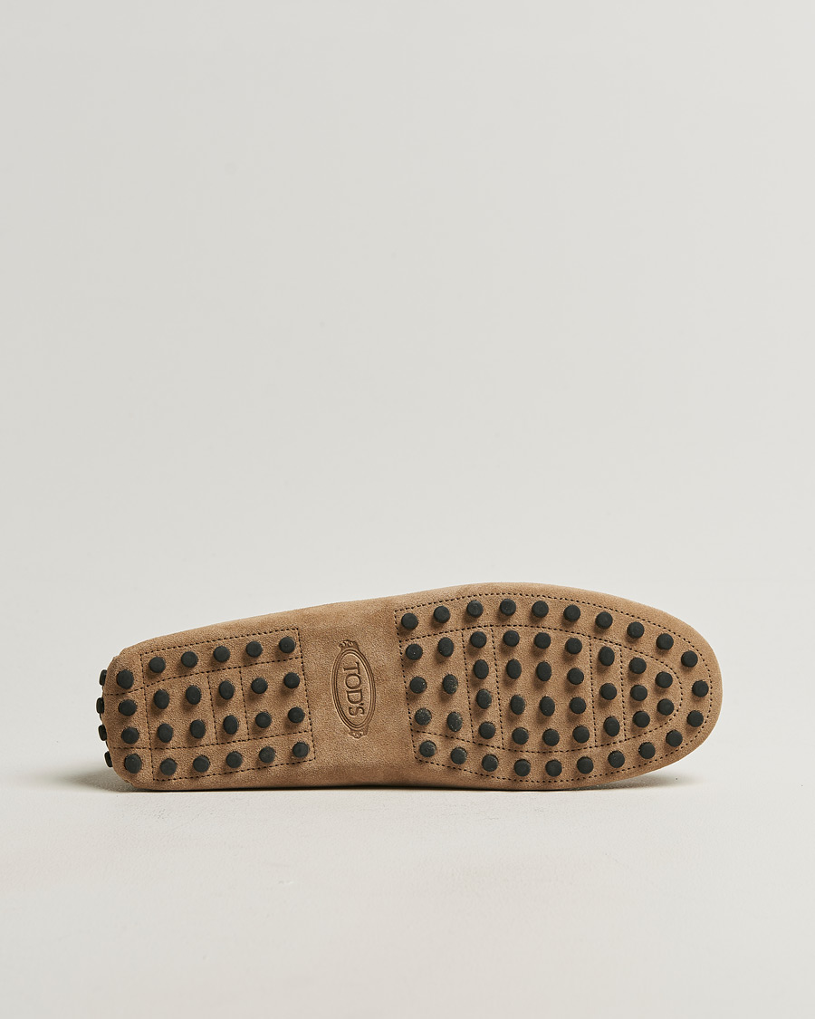 Herre | Bilsko | Tod's | Lacetto Gommino Carshoe Beige Suede