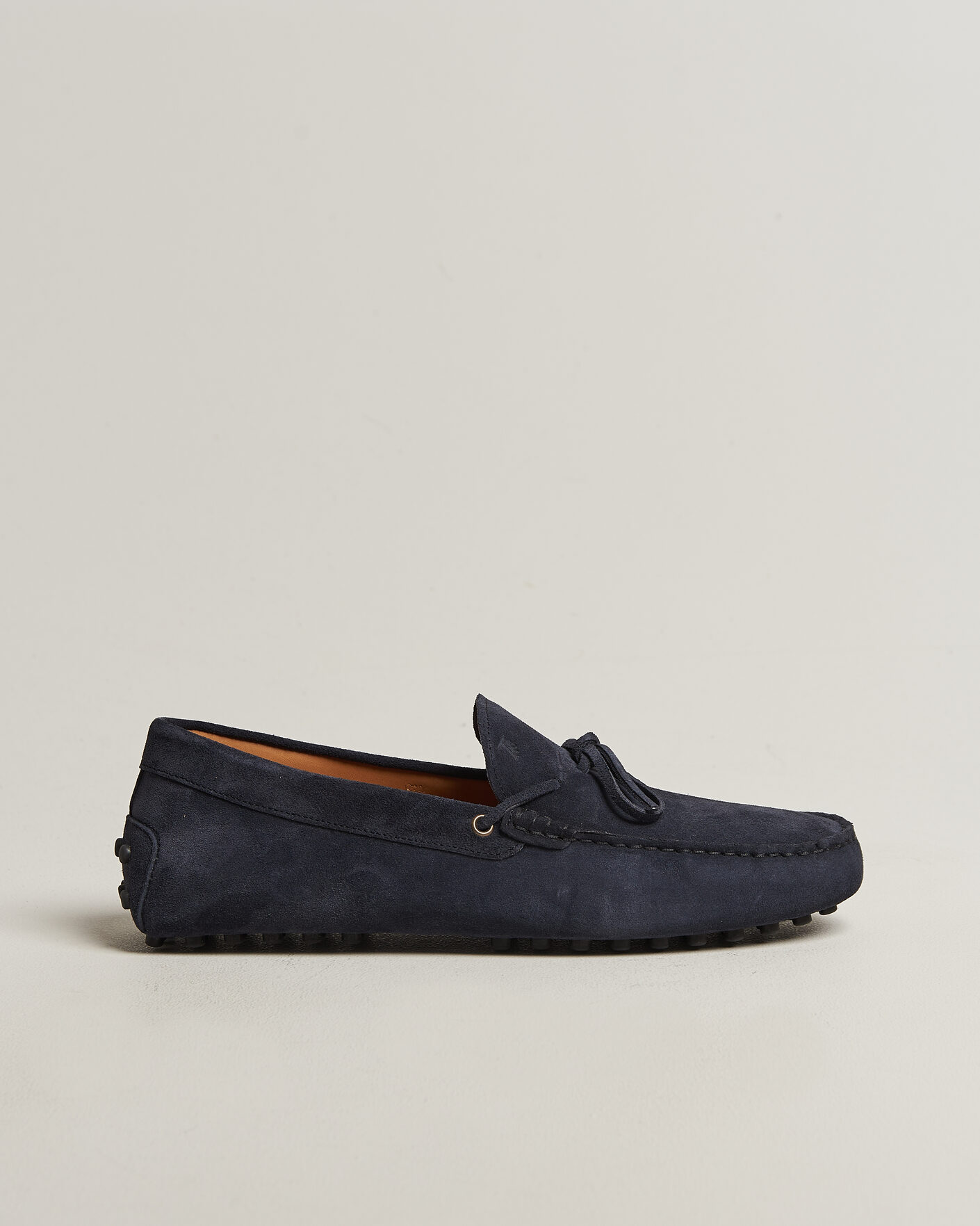 Herre | Bilsko | Tod's | Lacetto Gommino Carshoe Navy Suede