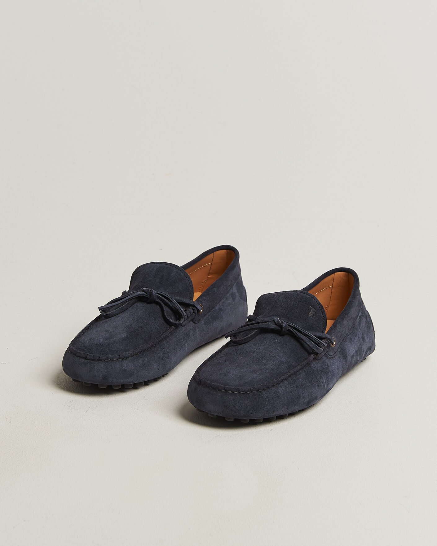 Herre | Bilsko | Tod's | Lacetto Gommino Carshoe Navy Suede