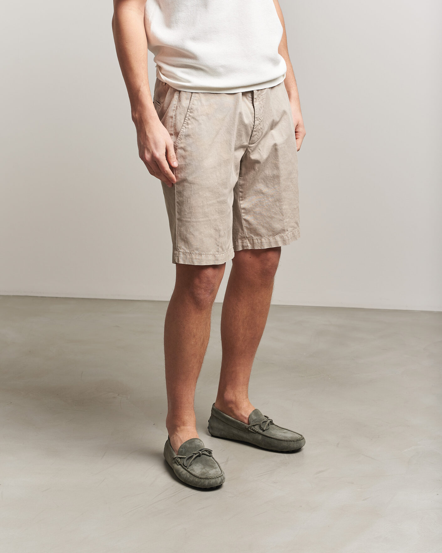 Herre | Bilsko | Tod's | Lacetto Gommino Carshoe Green Suede