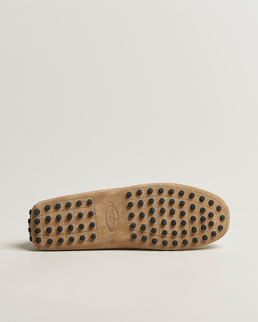 Herre | Bilsko | Tod's | Gommino Carshoe Beige Suede
